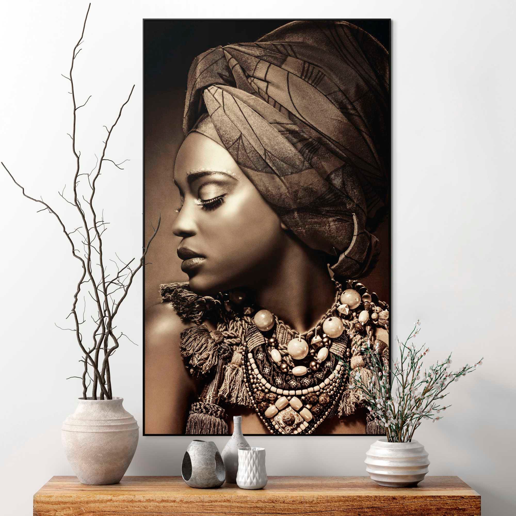 Reinders! Bild »Afrikanische Frau« auf Rechnung kaufen