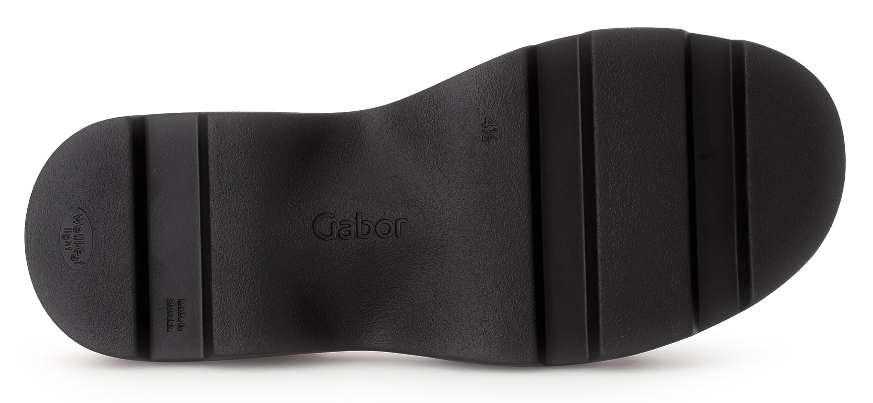 Gabor Sandalette, Plateau, Sommerschuh, Riemensandale mit Kreuzbandage, G-Weite