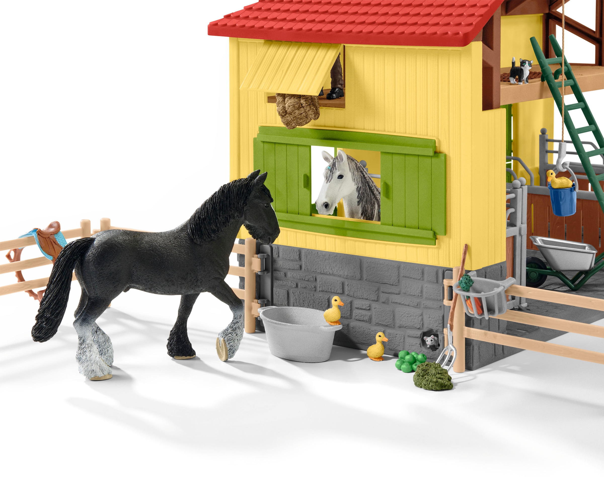 Schleich® Spielwelt »FARM WORLD, Pferdestall (42485)«