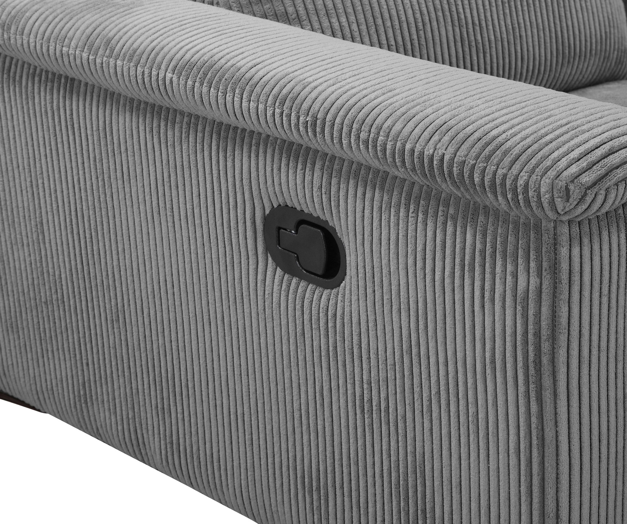 Places of Style 2-Sitzer »Lund in Cord, mit manueller o. elektrischer«, Relaxfunktion, USB-A, Kopfteilverstellung, Breite 160 cm