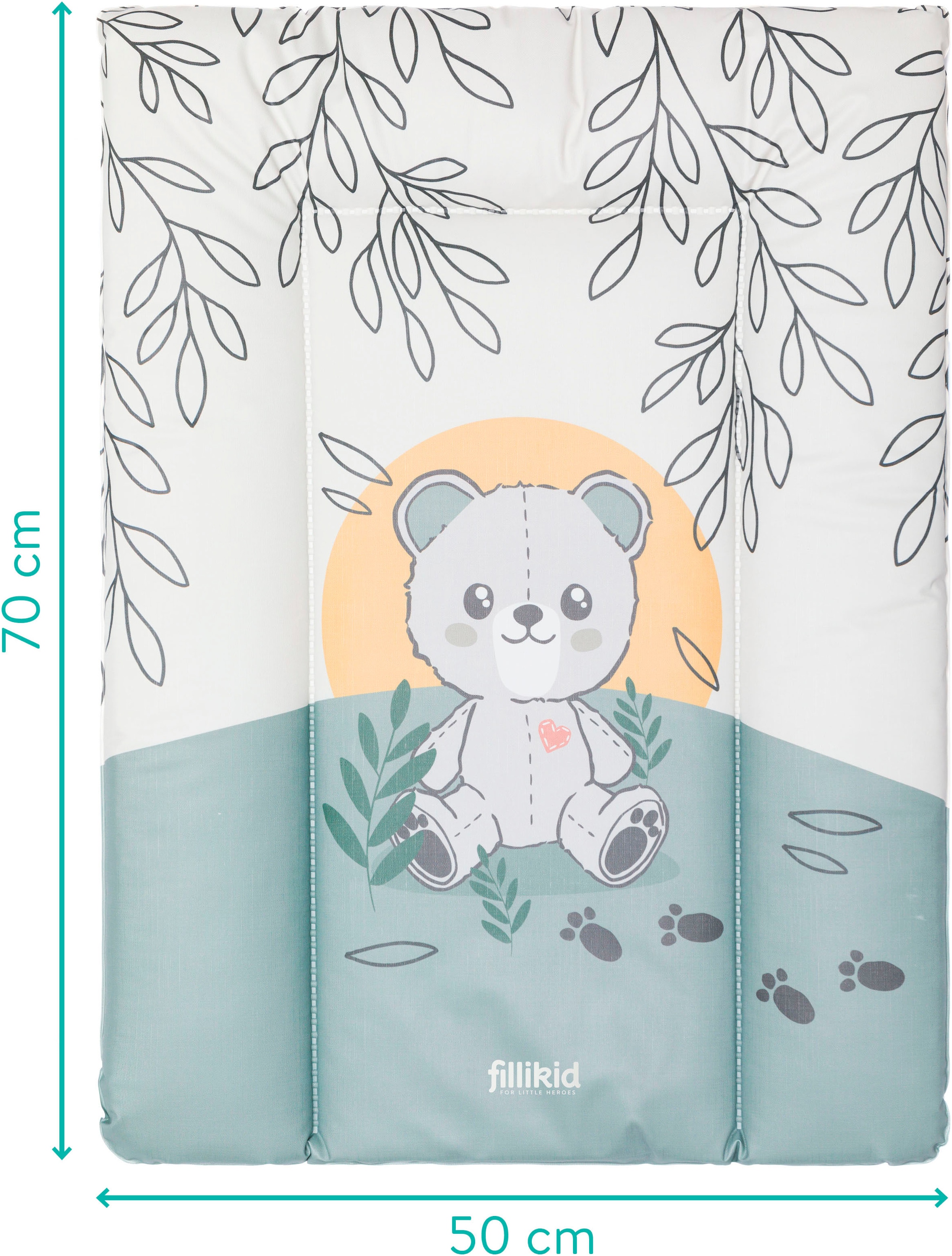 Fillikid Wickelauflage »Softy, Bär«