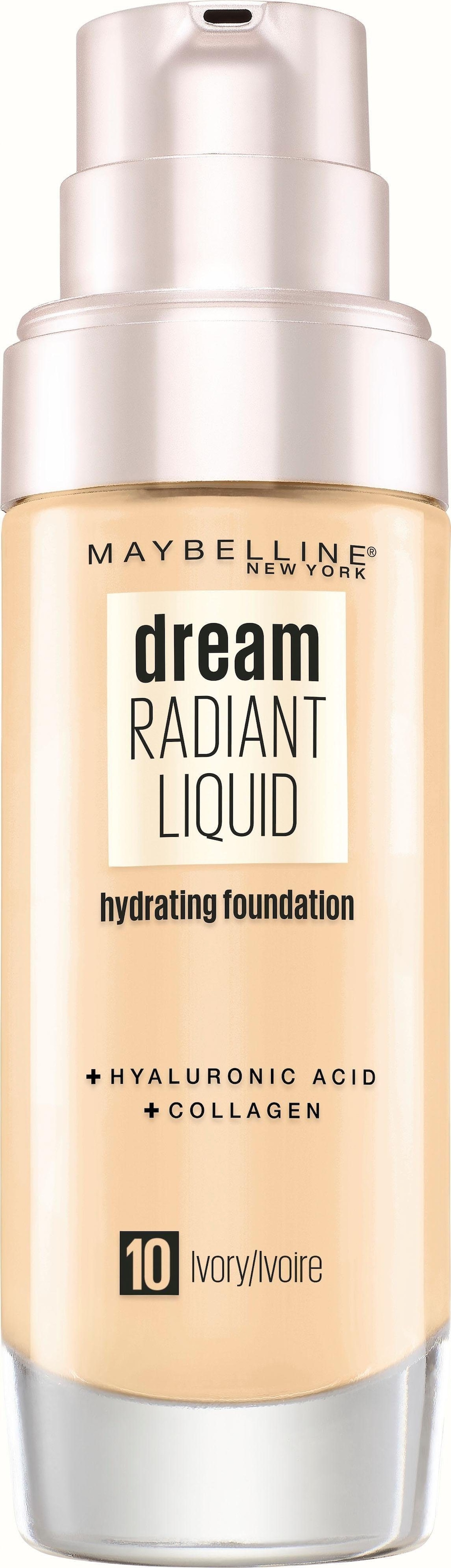 MAYBELLINE NEW YORK Foundation »Dream Radiant Liquid«, mit langanhaltender Formel