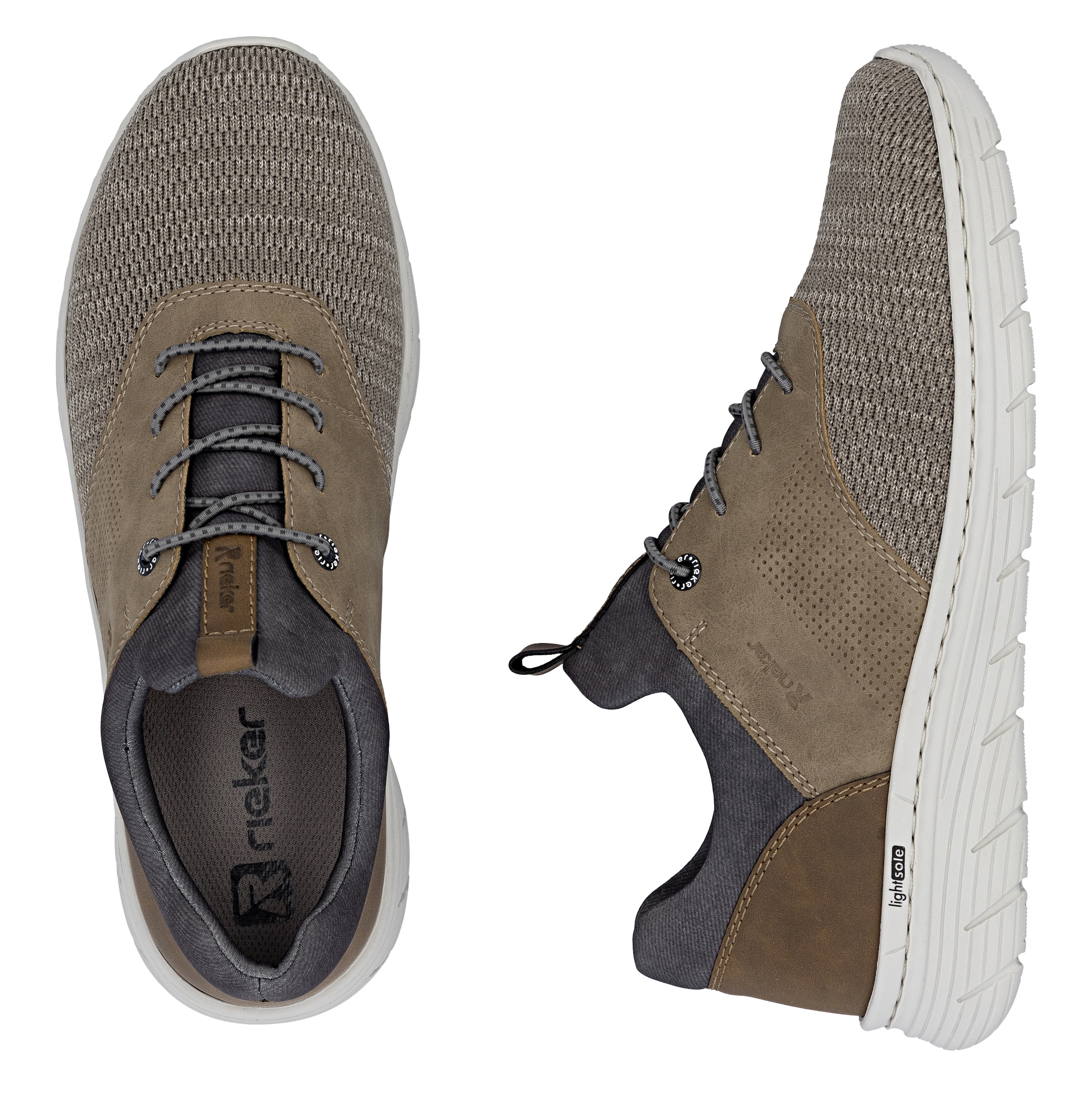 Rieker Slip-On Sneaker  , Schlupfschuh, Freizeitschuh, Halbschuh, mit Leichtlaufsohle