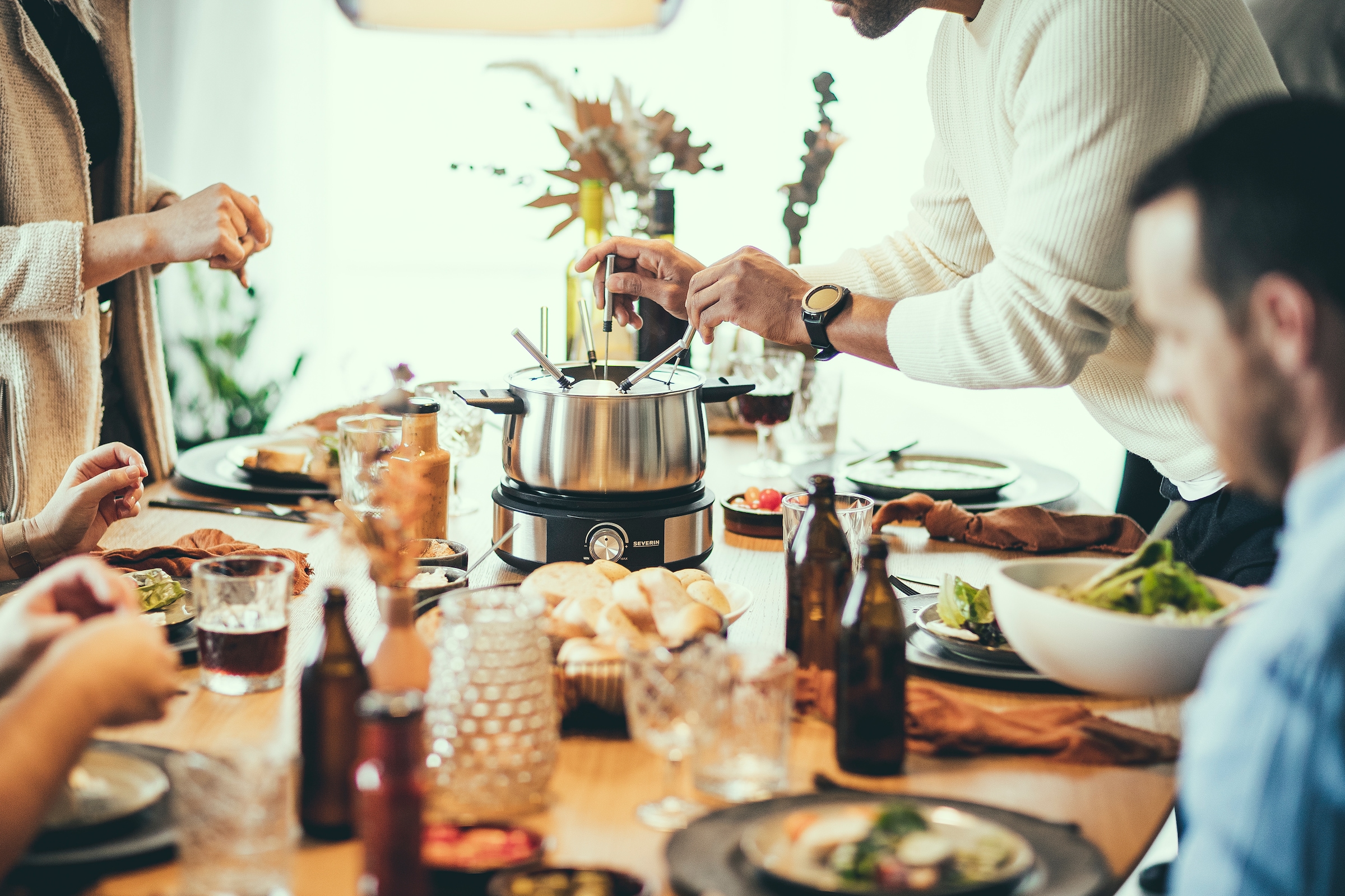 Severin Elektro-Fondue »FO2471« mit Crêpesfunktion