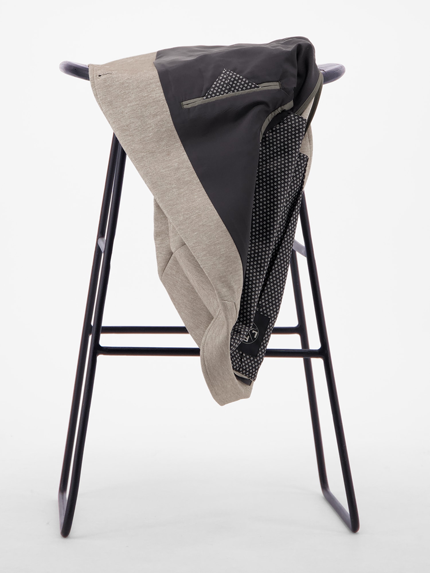 LERROS Jerseysakko »Leichter Jersey-Blazer mit bedrucktem Futter« Jersey mit Stretchanteil, bedrucktes Innenfutter, 2-Knopf-Design