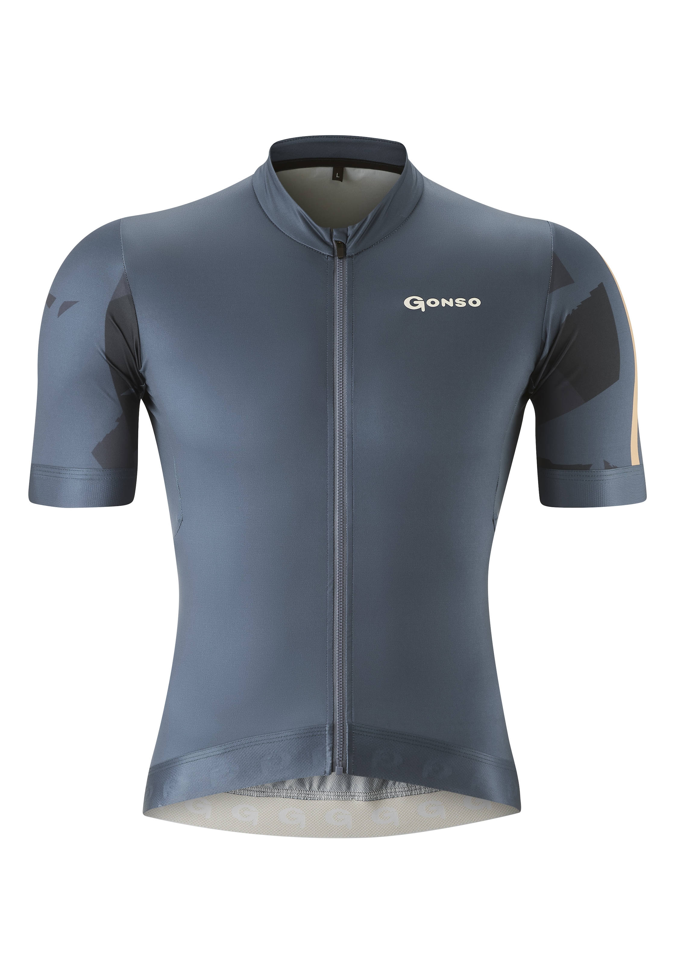 Gonso Radtrikot »TRESERO«, Herren Radshirt kurzarm, atmungsaktives Fahrradtrikot mit Rückentasche