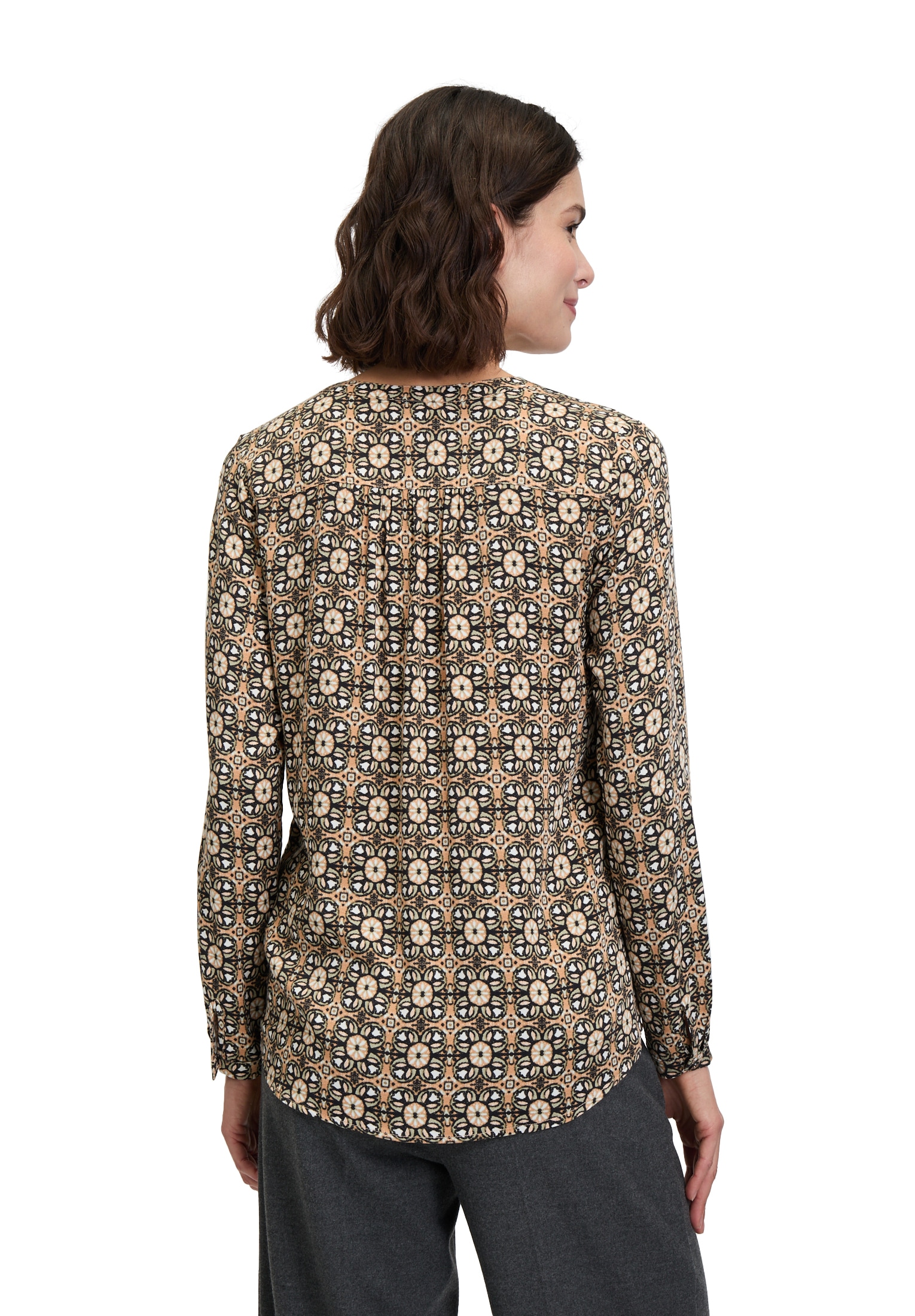 Cartoon Klassische Bluse »Casual-Bluse mit Muster«