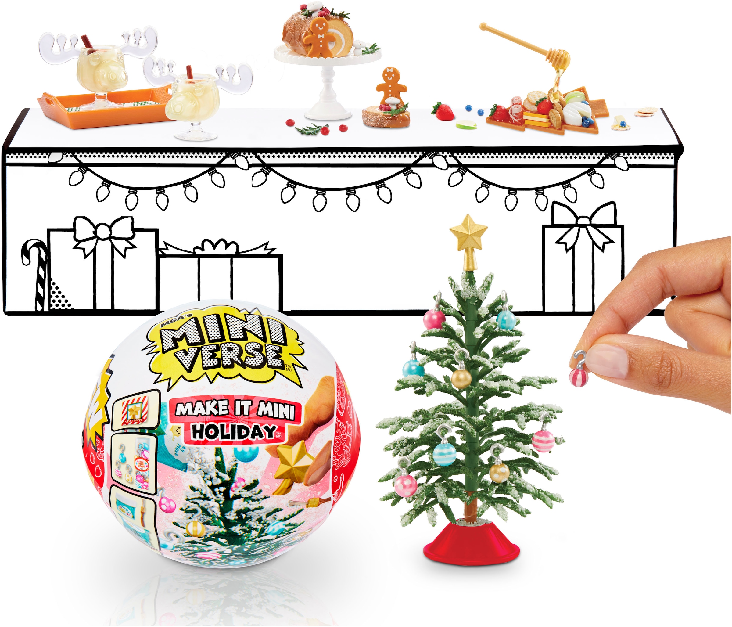 Kreativset »MGA's Miniverse - Make It Mini Diner: Holiday«