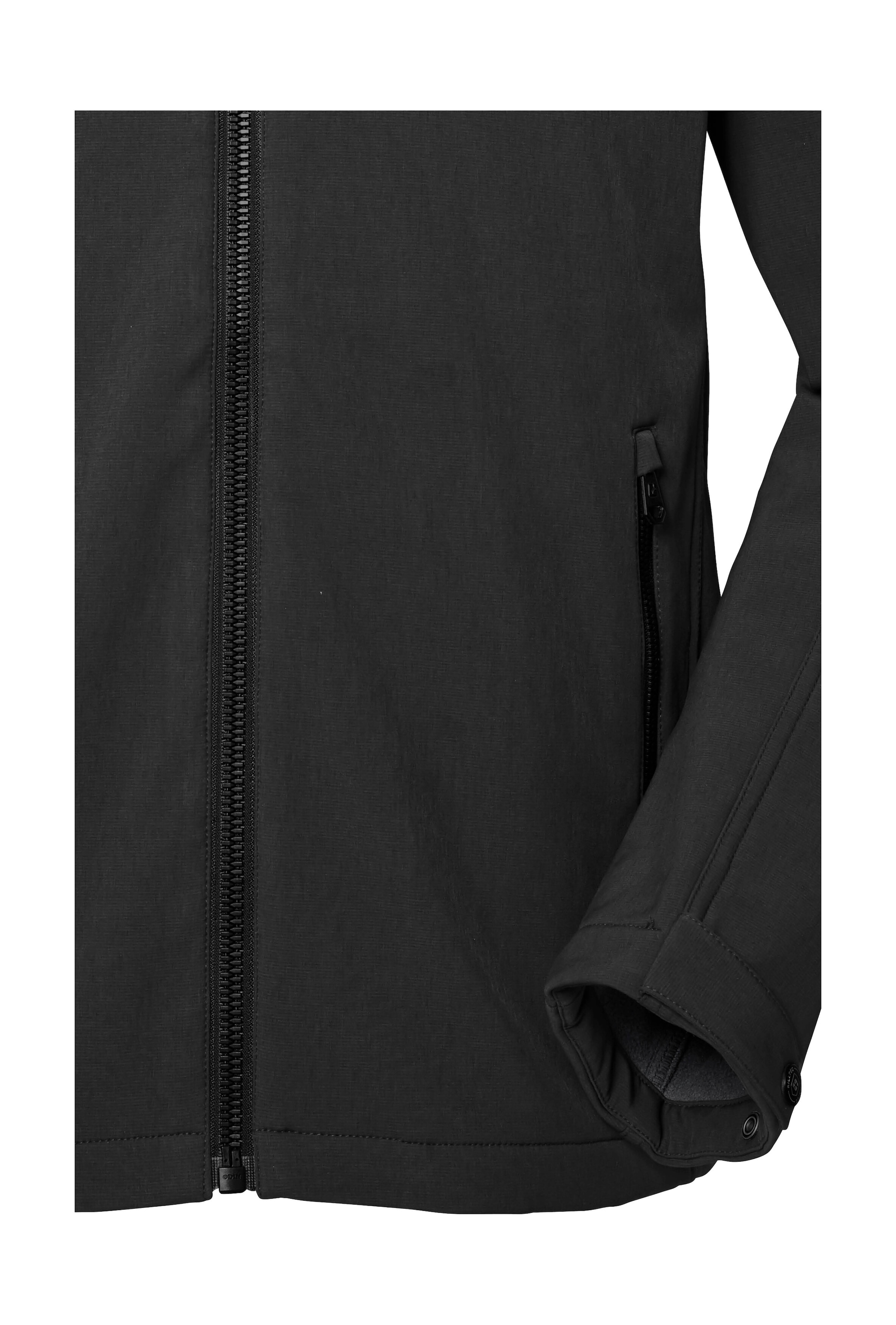Killtec Softshelljacke »Herren Softshelljacke«, Wasserabweisende Softshelljacke mit Fleece, abnehmbarer Kapuze