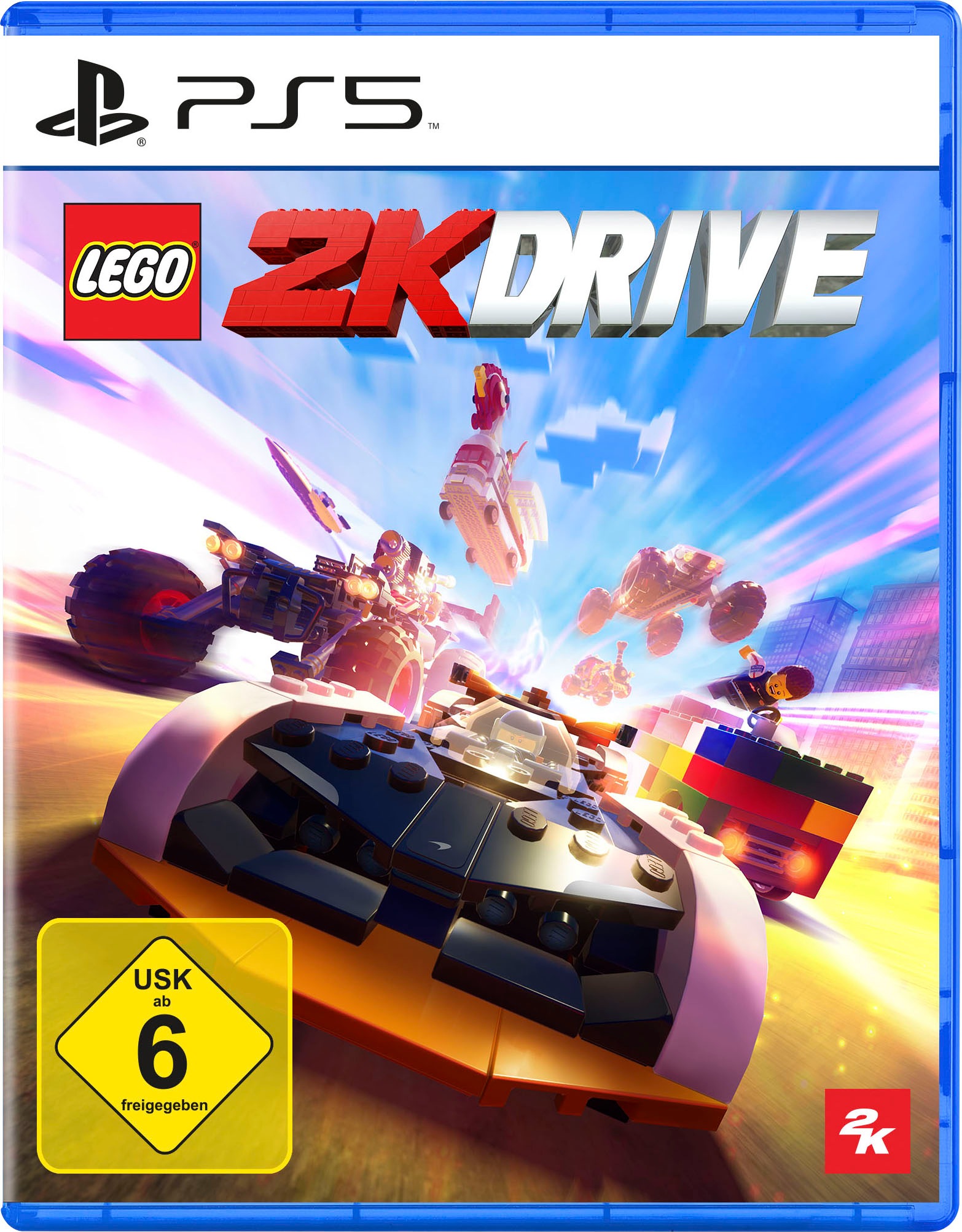 Sony Interactive Entertainment LEGO 2K Drive Standard Simplified Chinese, Traditional Chinese, Danish, German, Dutch, English, Spanish, French, Italian, Japanese, Korean, Polish, Portuguese, Brazilian-Portuguese Playstation 4/Playstation 5