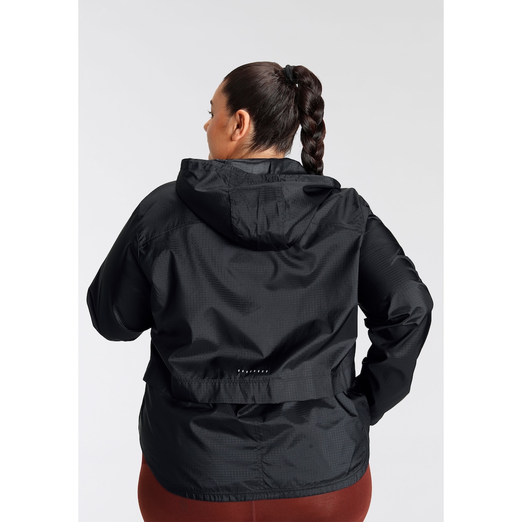 Nike Laufjacke »Essential Women's Running Jacket (Plus Size)«, mit Kapuze
