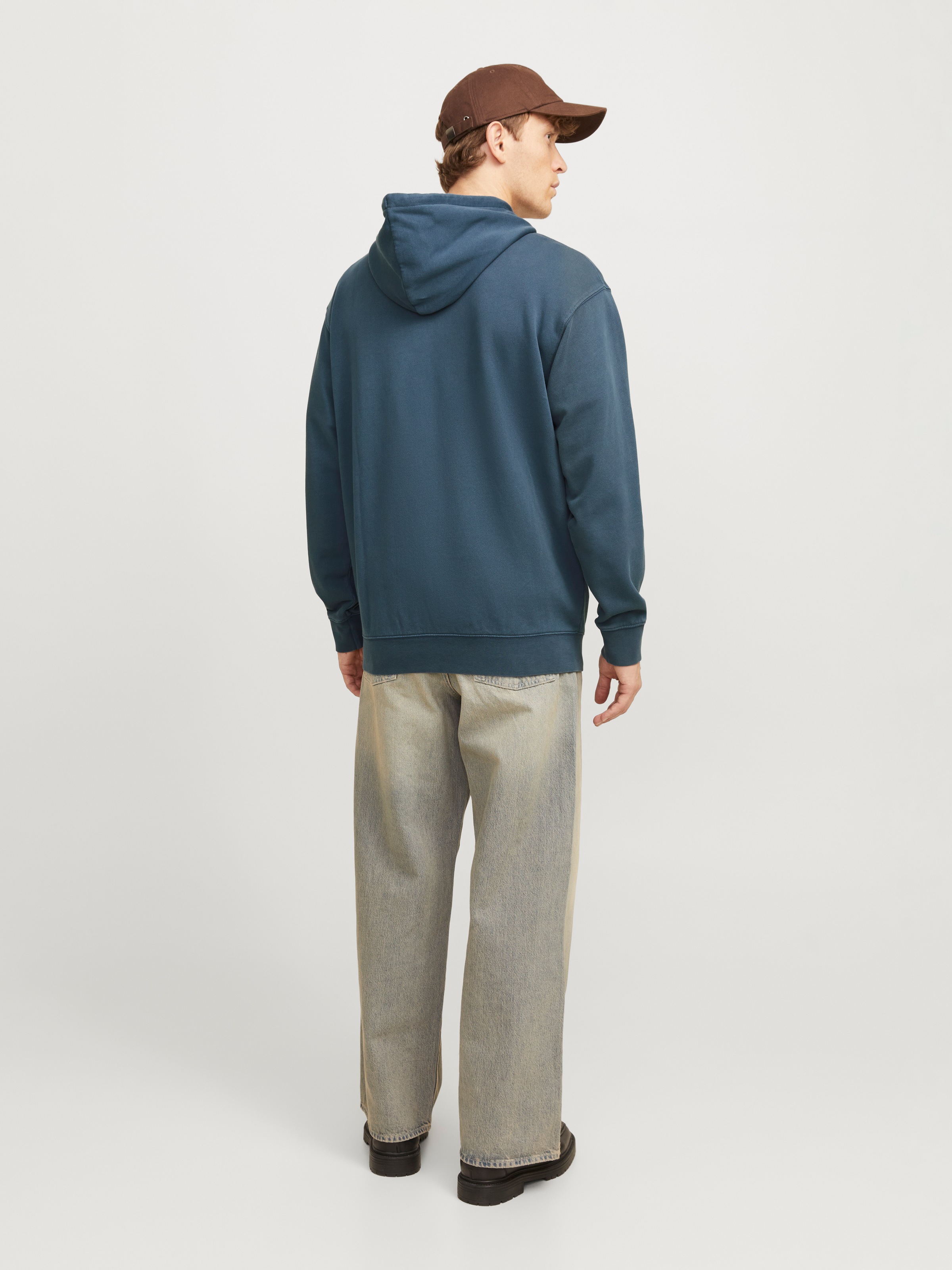 Jack & Jones Kapuzensweatshirt »JJECHARGE FADED SWEAT HOOD NOOS«, mit Kapuze