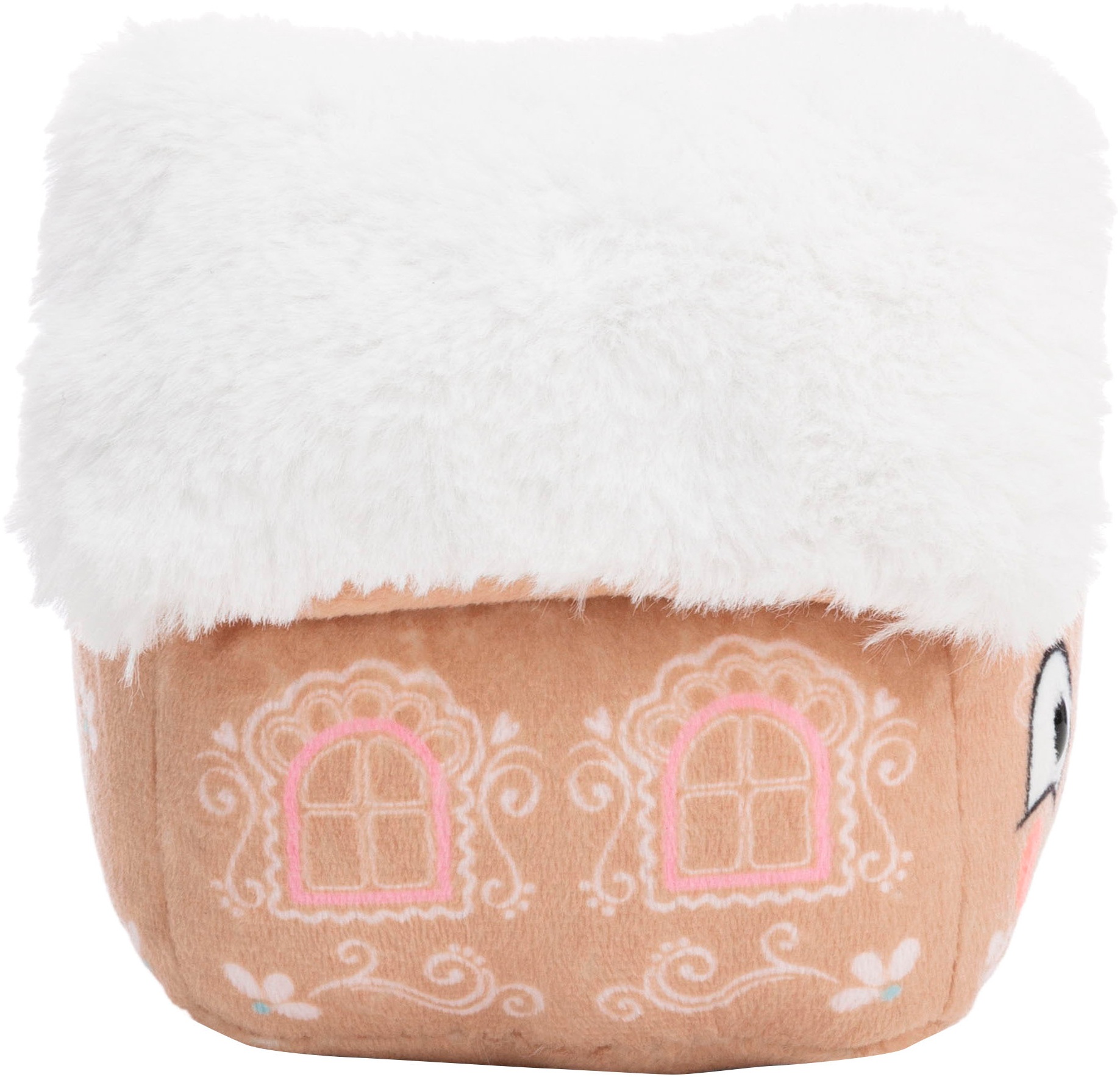 Nici Plüschfigur »Winter, Lebkuchenhaus, 15 cm«, enthält recyceltes Material