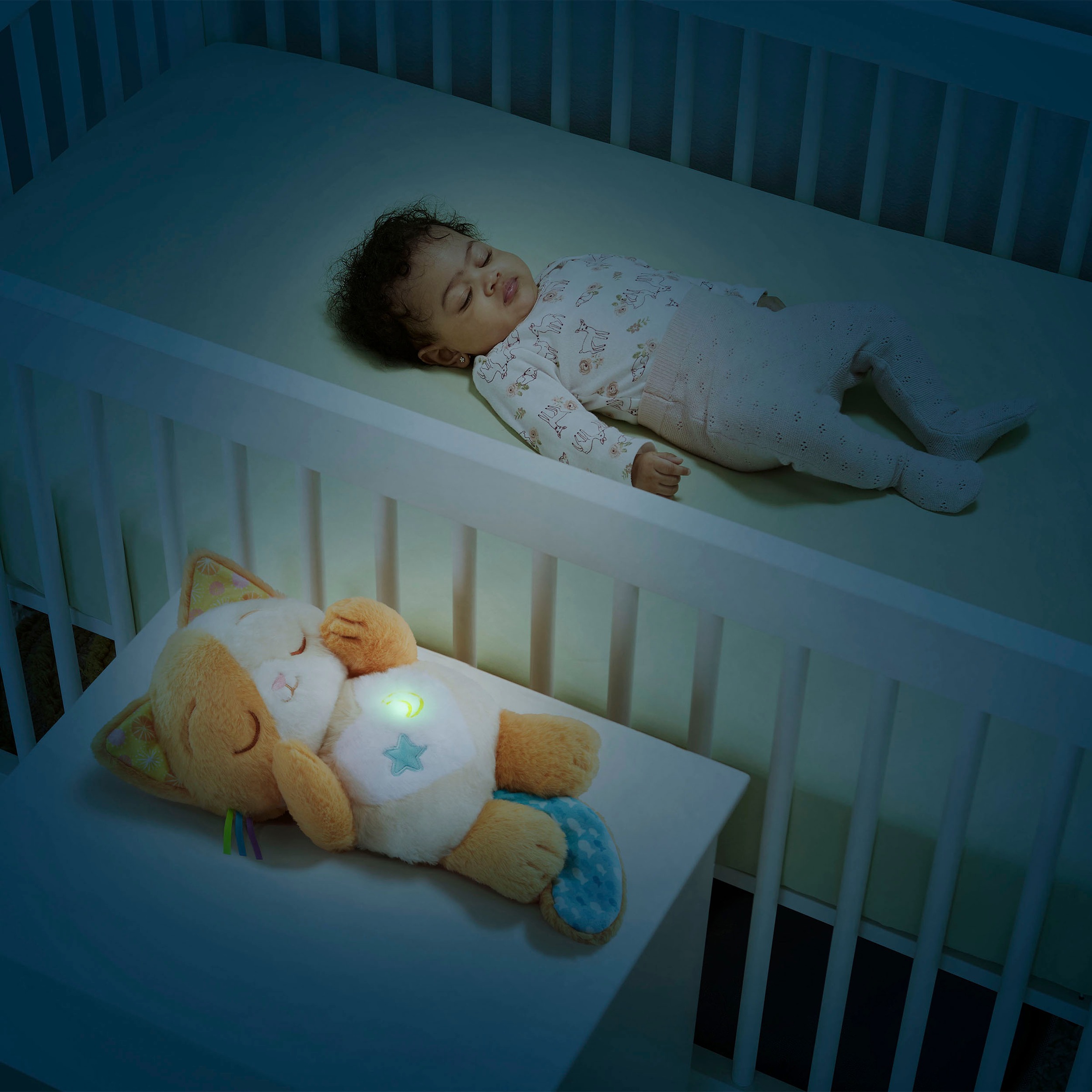Vtech® Kuscheltier »Vtech Baby, Schlummer-Kätzchen«, mit Licht- und Soundeffekt
