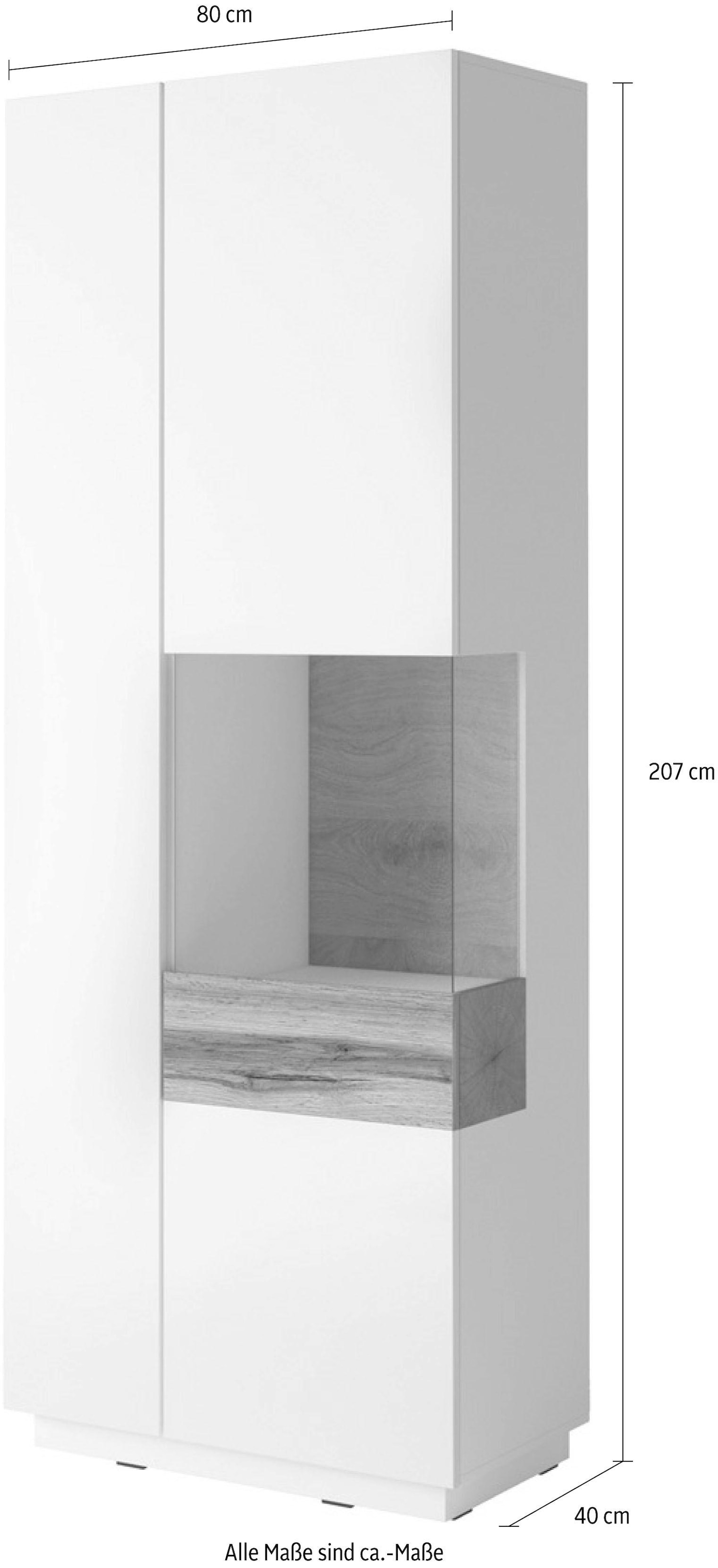 INOSIGN Vitrine »SILKE«, Höhe 207 cm