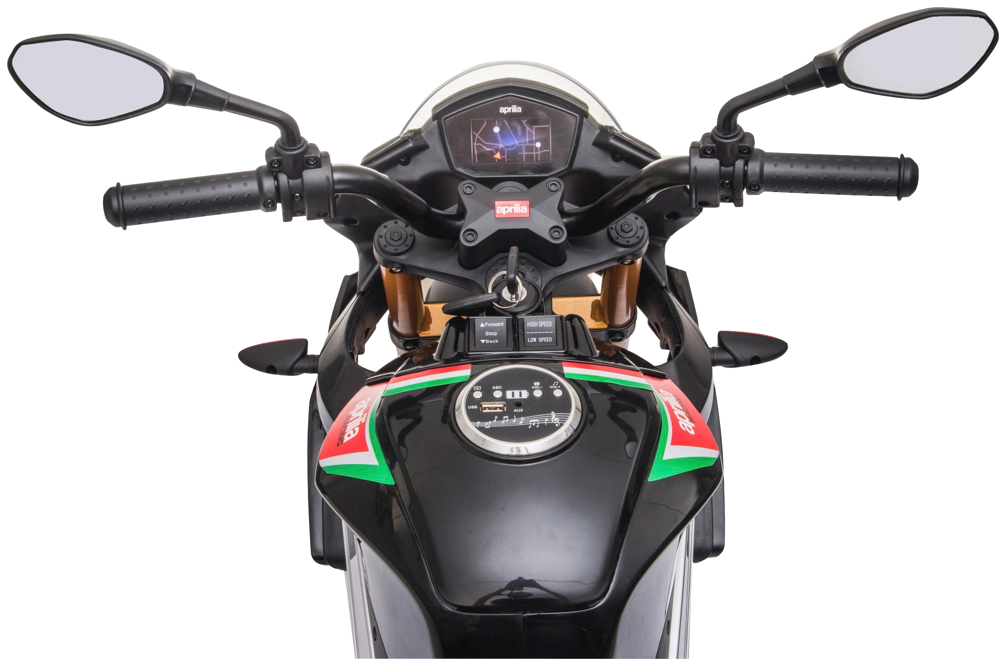 Jamara Elektro-Kindermotorrad »Ride-on Aprilia Tuono V4 1100RR«, ab 3 Jahren, bis 25 kg