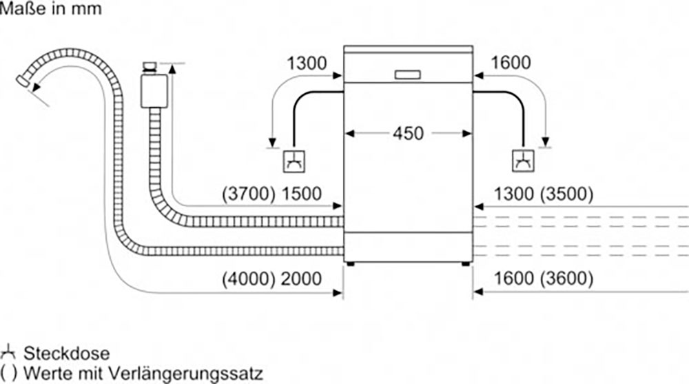 NEFF vollintegrierbarer Geschirrspüler N 30 »S853HKX14E«, 10 Maßgedecke, Info Light: projizierter Punkt während des Betriebs