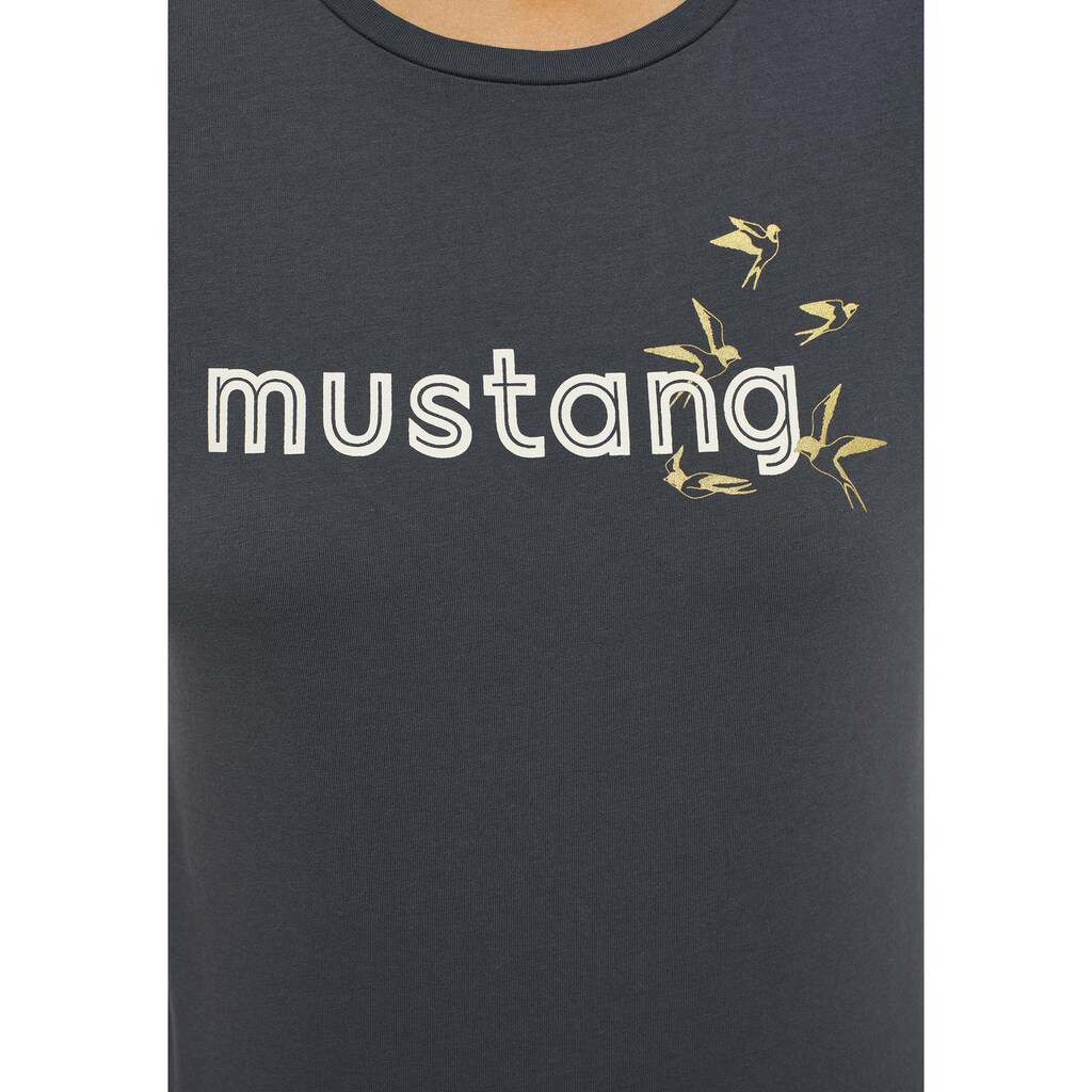 MUSTANG T-Shirt »Style Alexia C Foilprint«