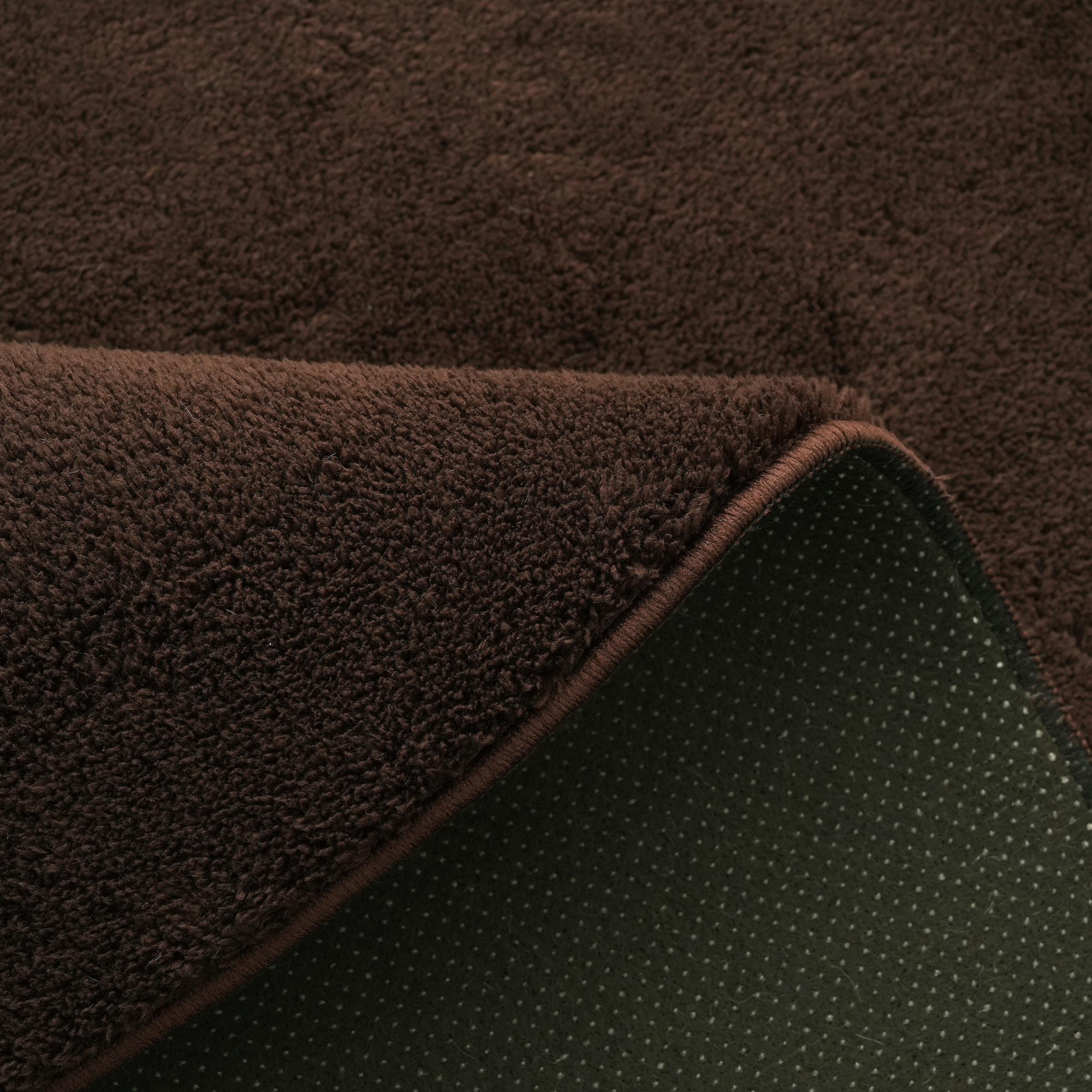 OTTO home Teppich »Cali« rund 16 mm Höhe Uni-Farben, kuschelig, & weich, waschbar, Wohnzimmer, Schlafzimmer