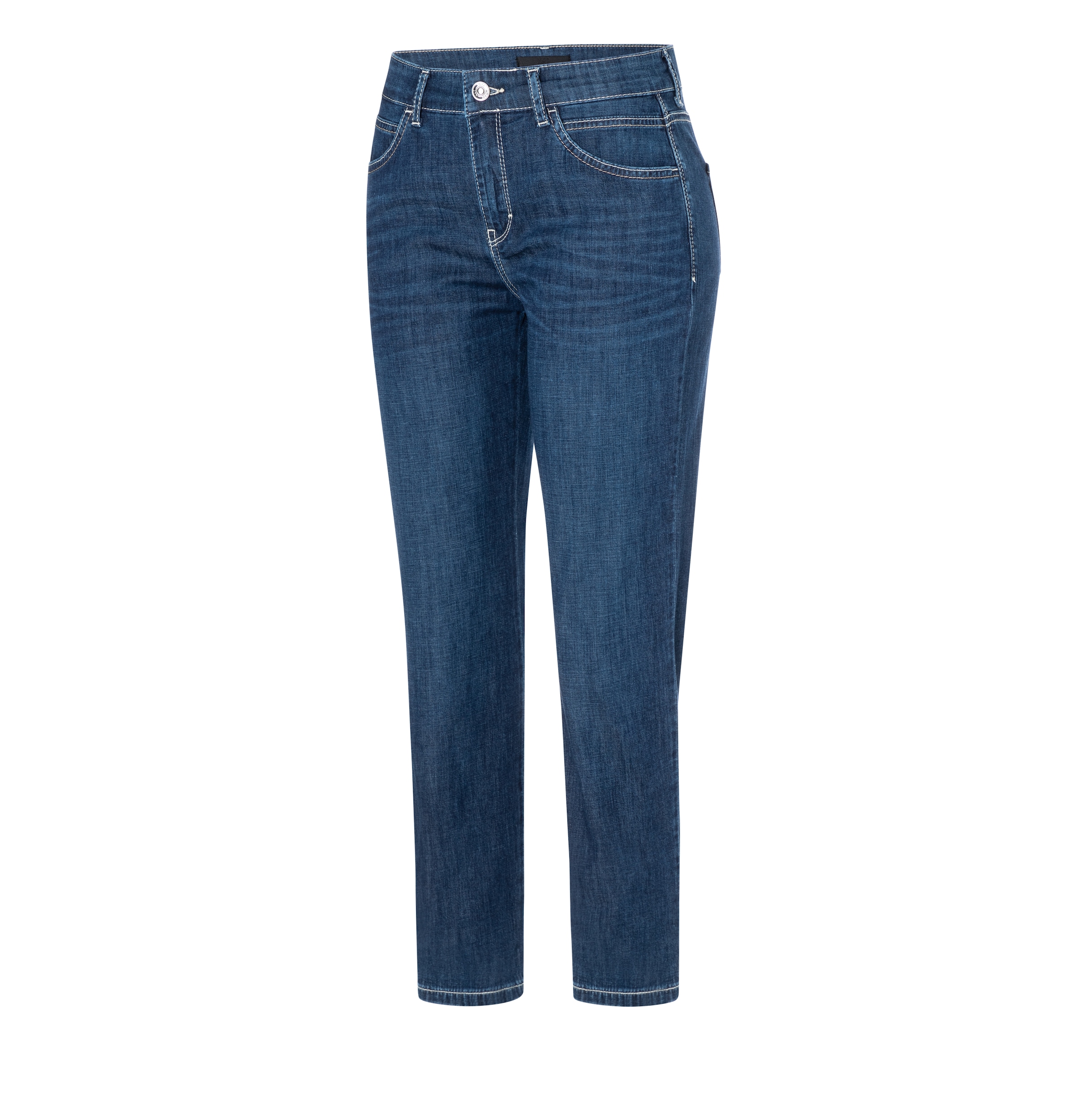 MAC Ankle-Jeans »Slim 7/8«, Kontrastfarbene Nähte