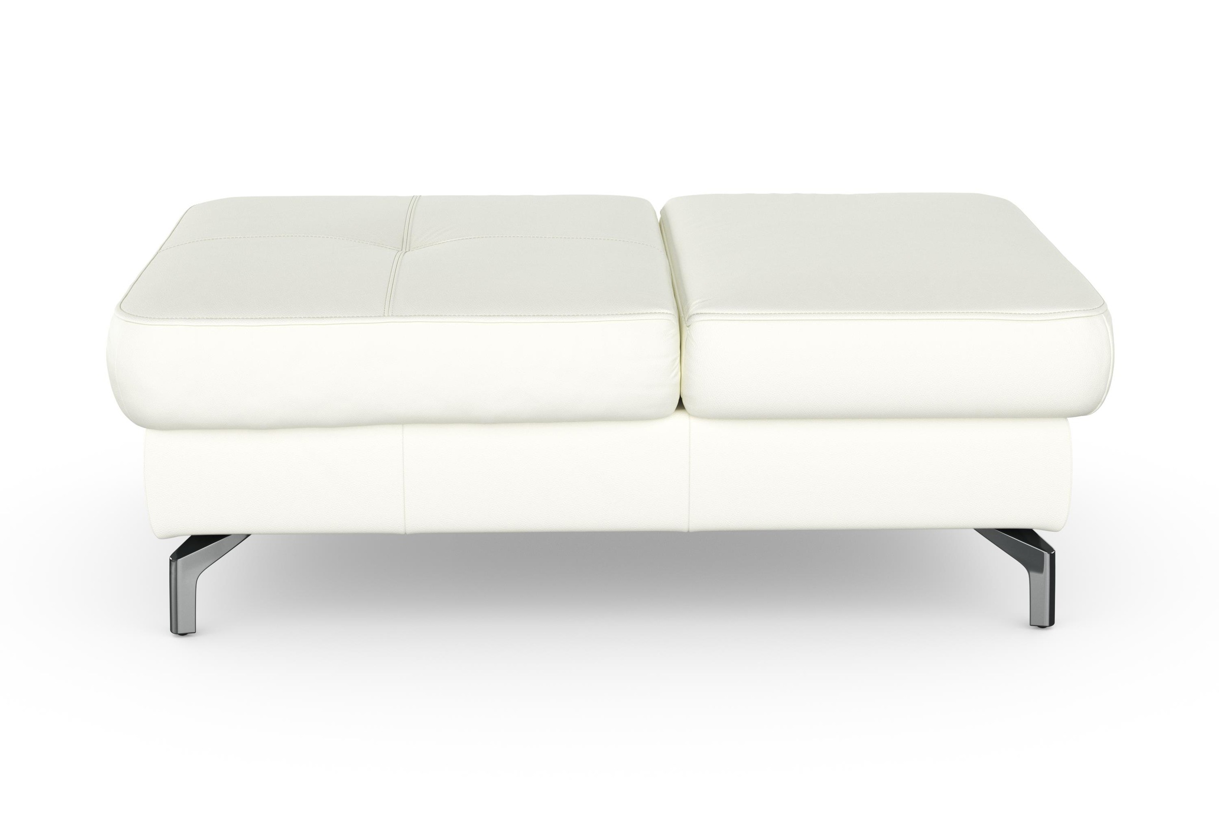 sit&more Hocker »Bendigo«, mit Klappfunktion, Bodenfreiheit 12 cm, wahlweise in 2 Fußfarben