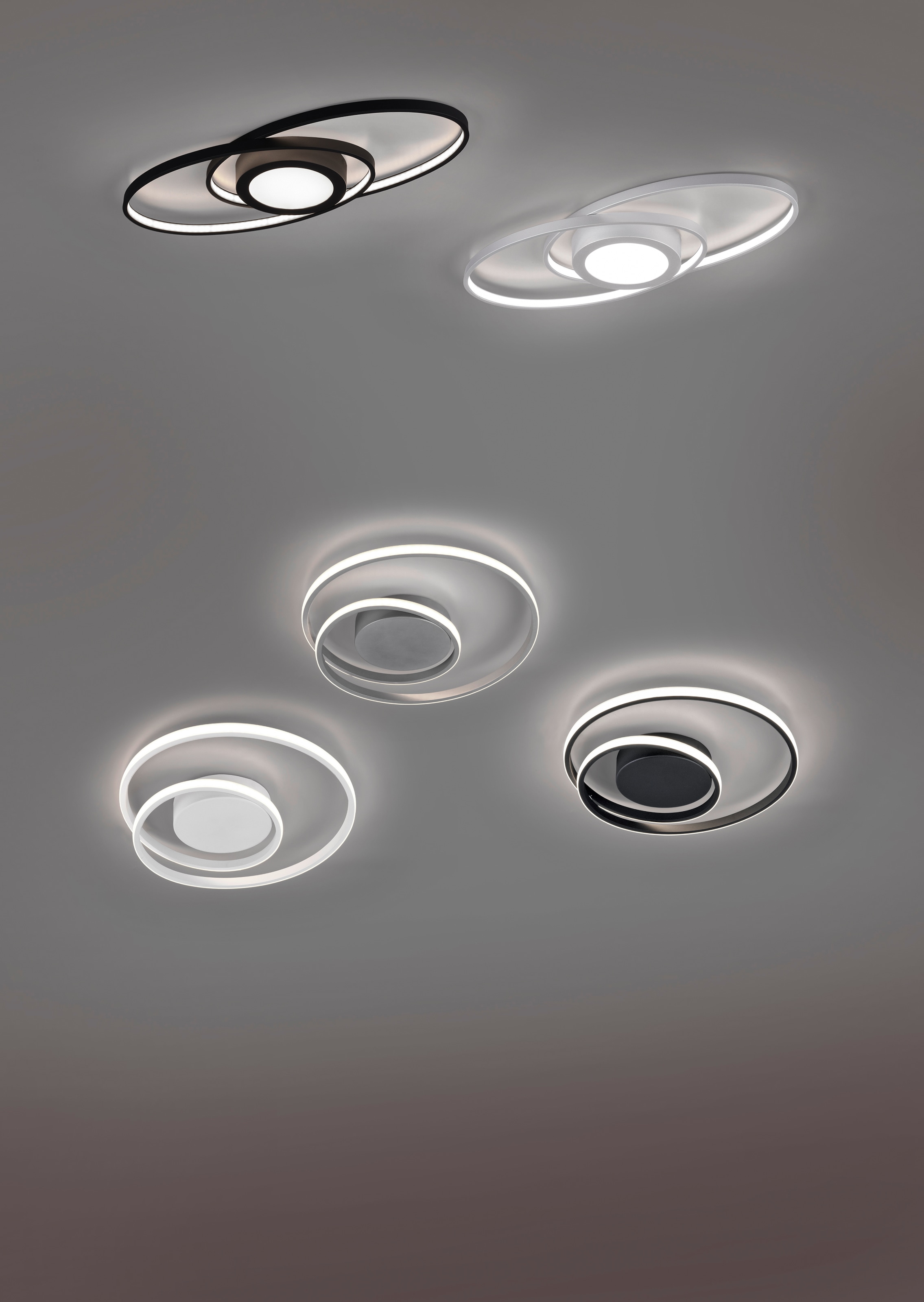 REALITY Leuchten LED Deckenleuchte »Galaxy«, 1 flammig, Leuchtmittel LED-Board | LED fest integriert, Switch Dimmer
