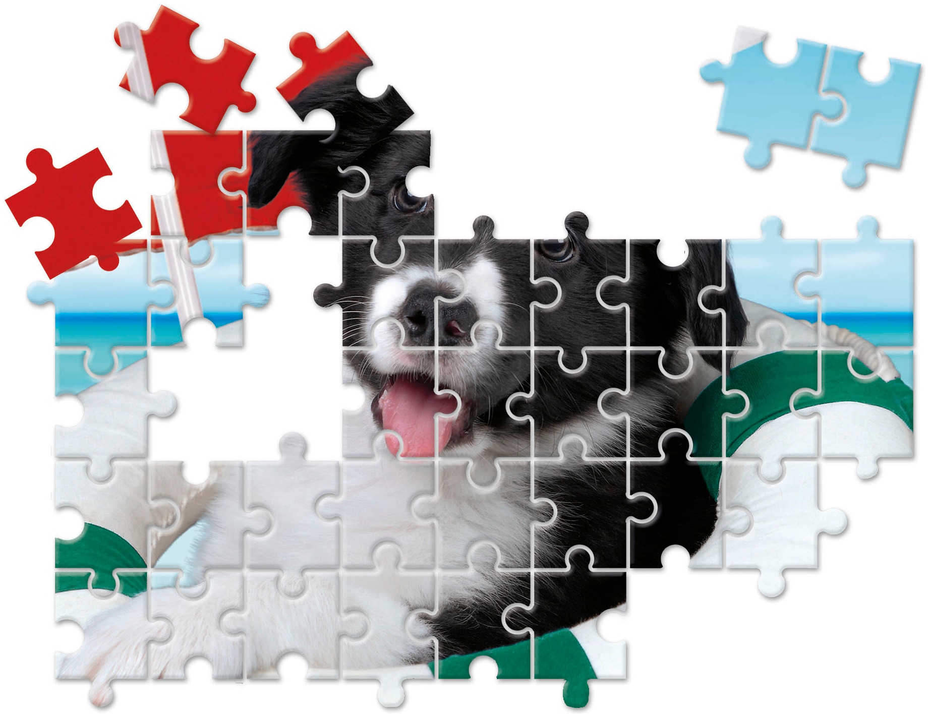Clementoni® Puzzle »10in1 Supercolor, Noli, Tierfreunde«, Made in Europe
