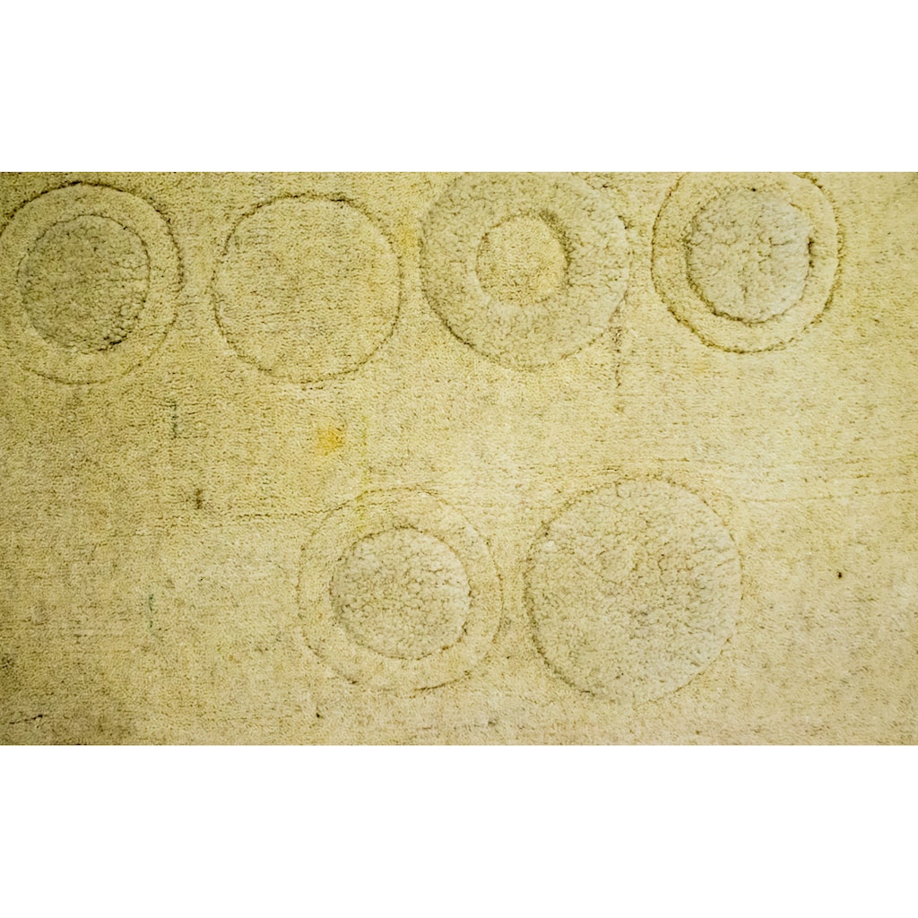 morgenland Wollteppich »Gabbeh Teppich handgetuftet beige«, rechteckig, Kurzflor