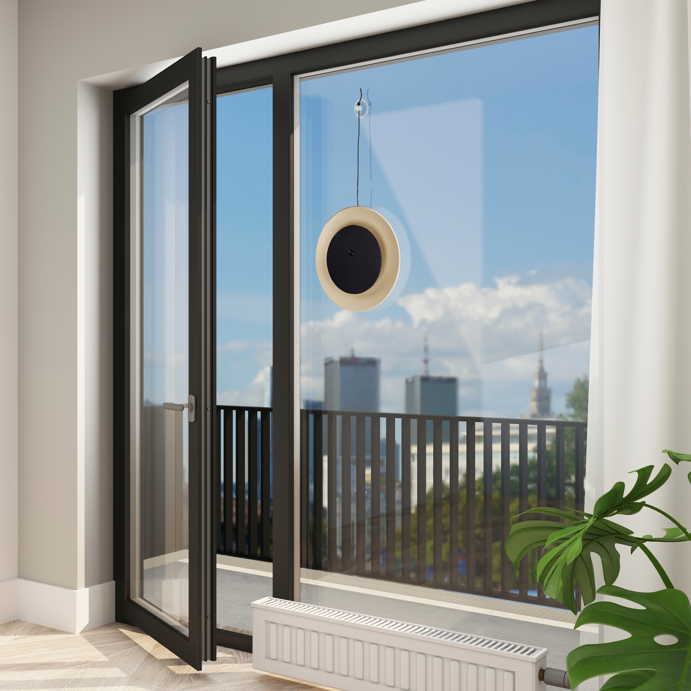 näve LED Solarleuchte »Solan« LED-Modul 1 Stk. Warmweiß 4in1 Akku-Solar-Tisch-Hängeleuchte, Touchschalter, USB, dimmbar