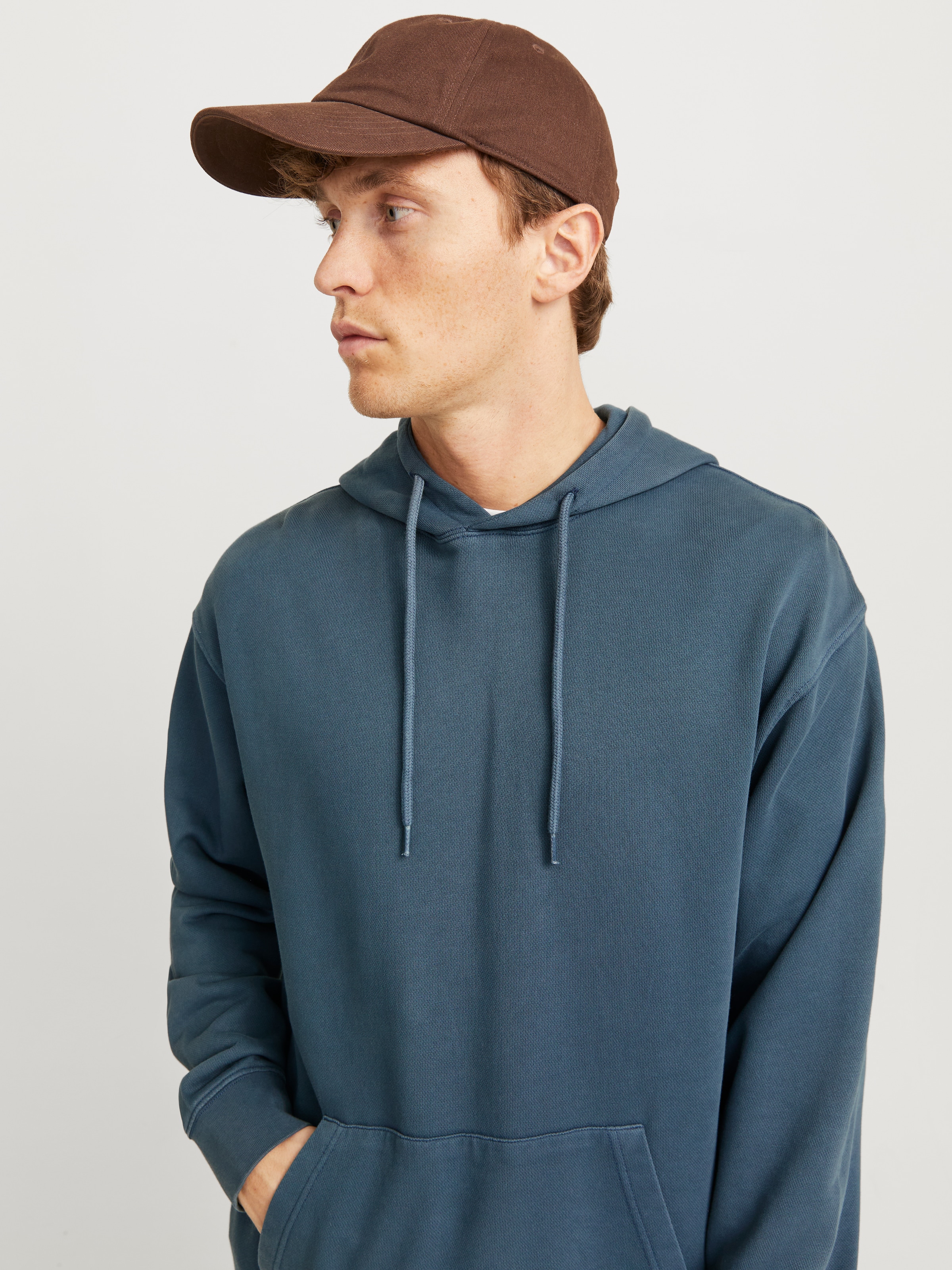 Jack & Jones Kapuzensweatshirt »JJECHARGE FADED SWEAT HOOD NOOS«, mit Kapuze