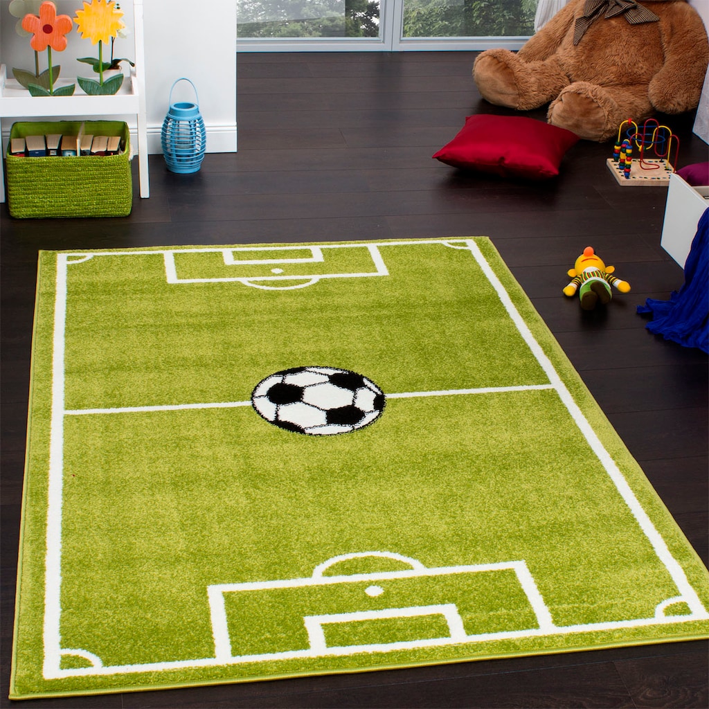 Paco Home Kinderteppich »ECE Fussball 953«, rechteckig