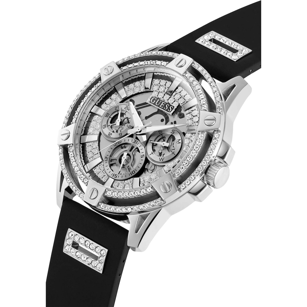 Guess Multifunktionsuhr »GW0537G1«, Armbanduhr, Quarzuhr, Herrenuhr