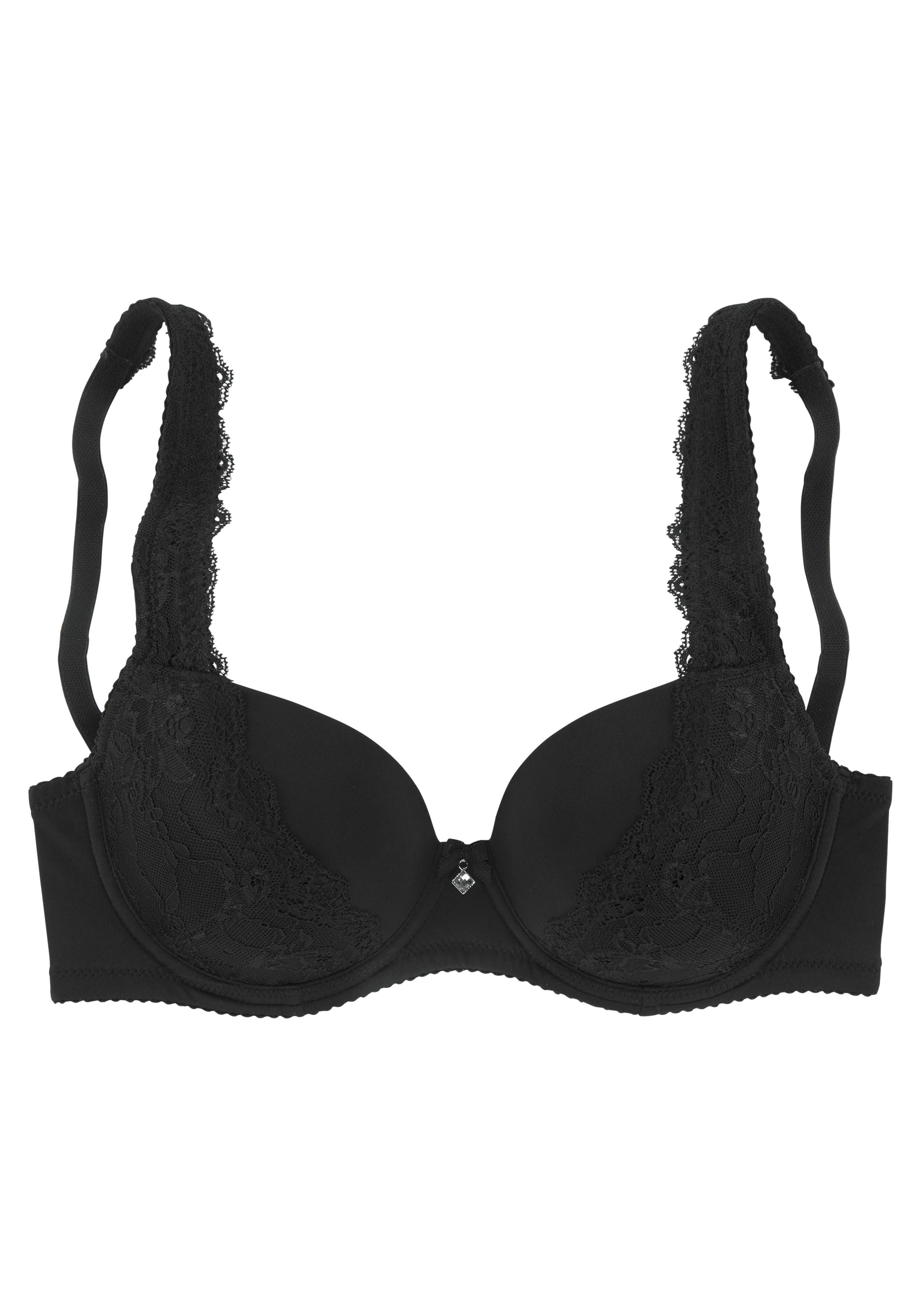 LASCANA Schalen-BH »Carina«, mit Bügel und aufgesetzter Spitze, Dessous kaufen