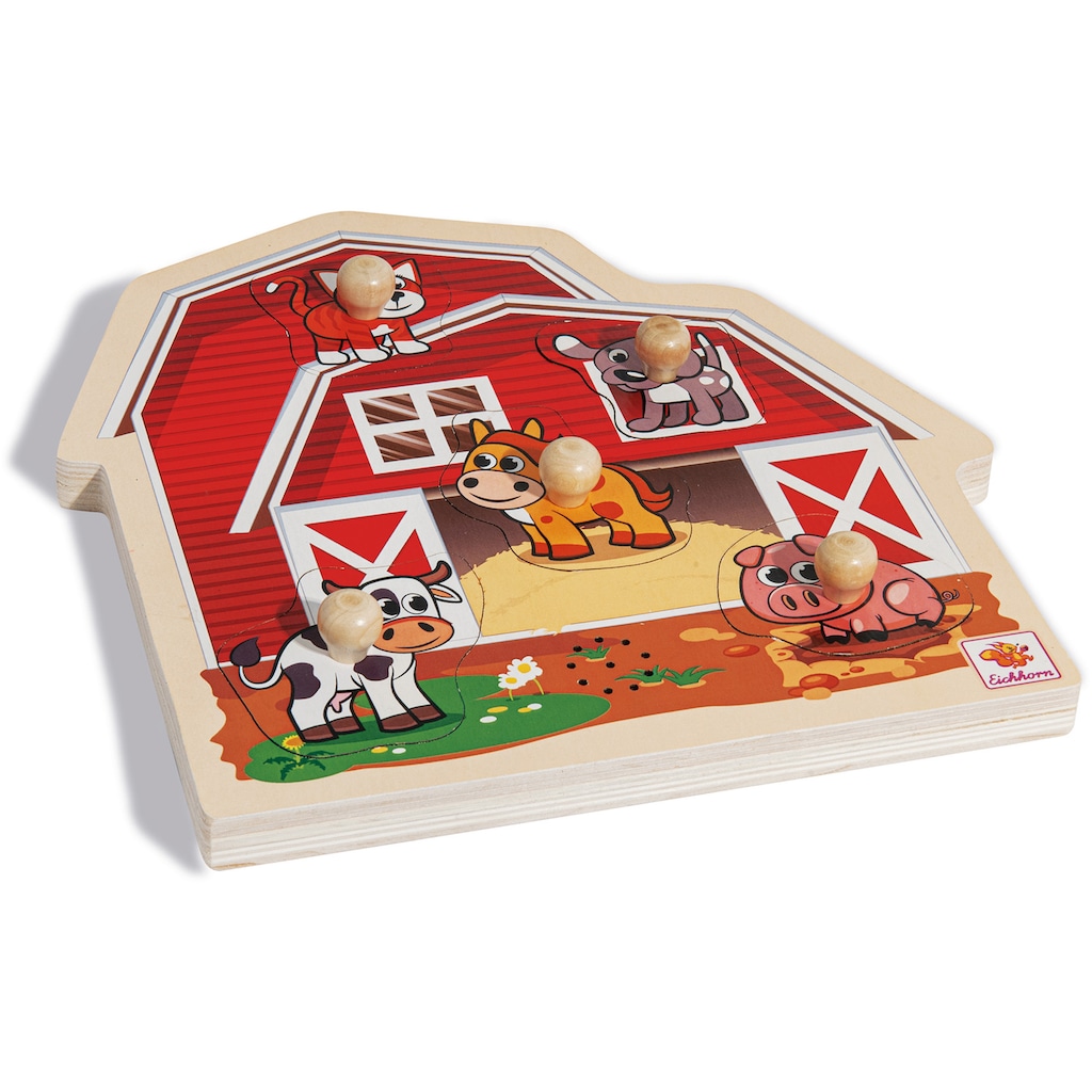 Eichhorn Steckpuzzle »Holzspielzeug,«