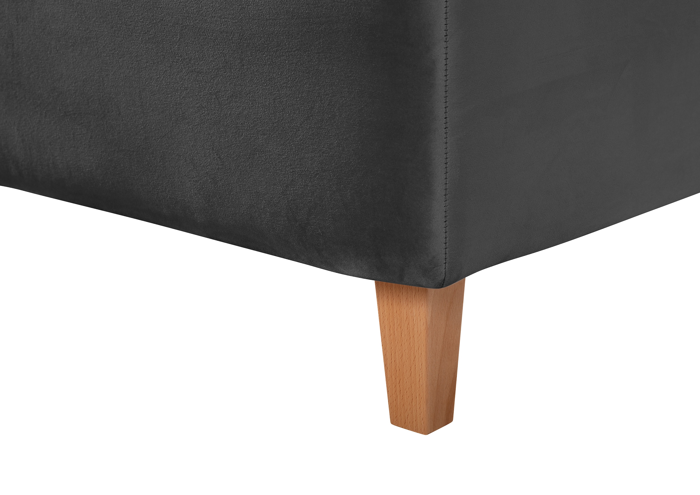 Guido Maria Kretschmer Home&Living Polsterbett »Sunley 140«, Kreuzsteppung, Kopfteilhöhe 142 cm, ohne oder mit Matratze/Lattenrost