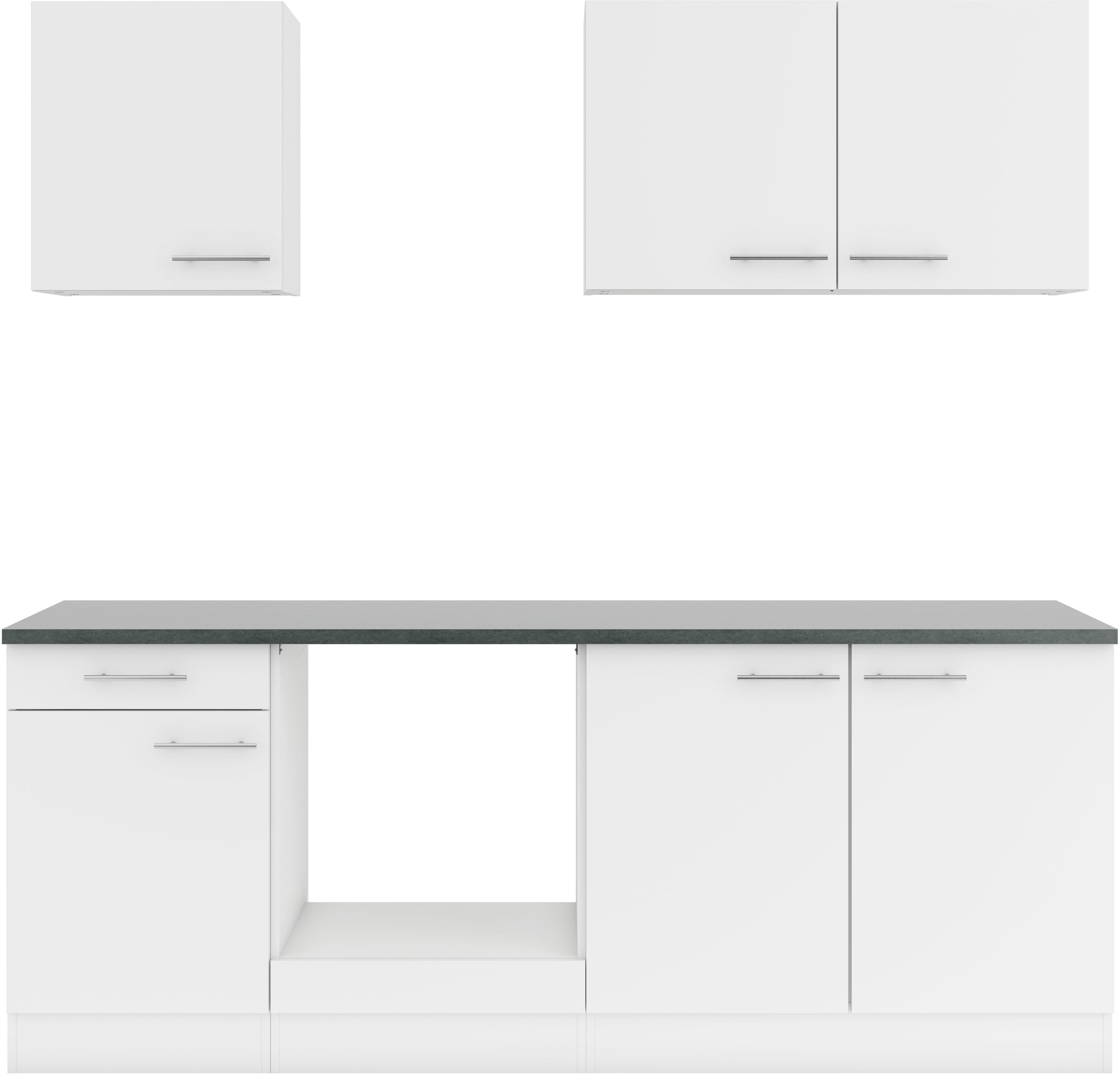 OPTIFIT Küchenzeile "Bella" Breite 210 cm, wahlweise mit E-Geräten
