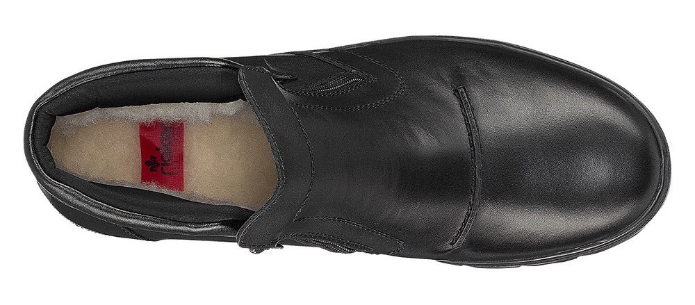 Rieker Winterstiefelette »Flip Grip«  , Winterboots mit TEX und ausklappbaren Spikes an der Laufsohle