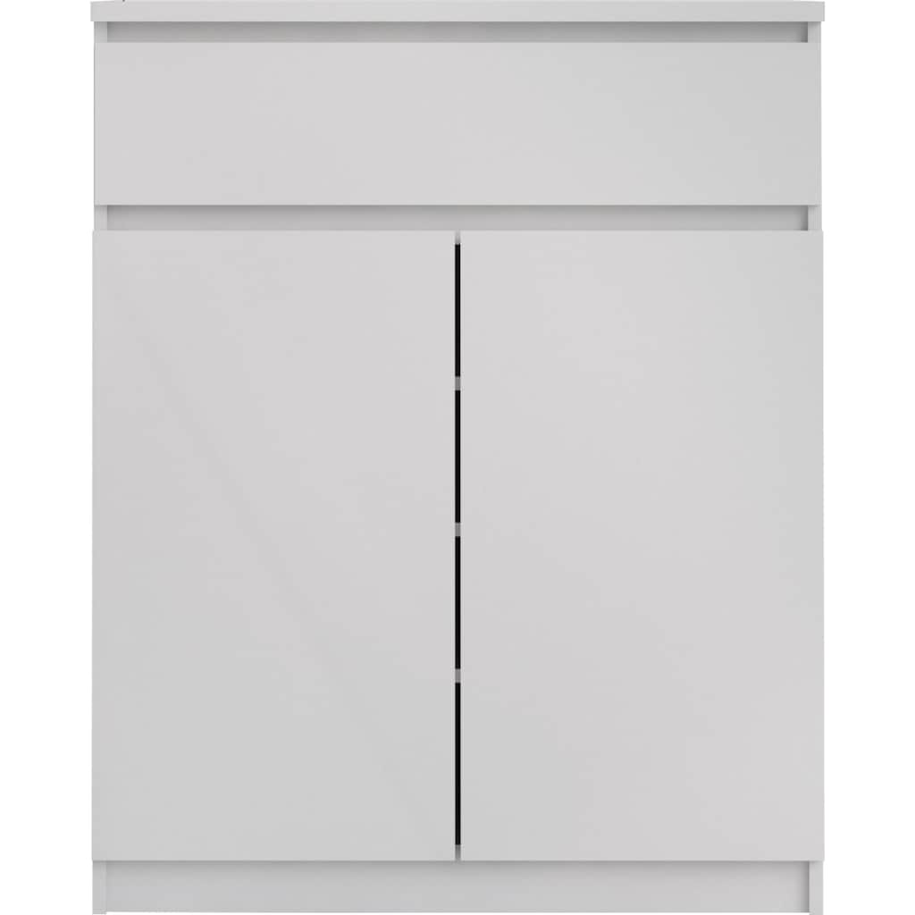 Home affaire Sideboard »Naia«, mit Schubladenkanten, Schubladen auf Metallgleiter, Breite 80,2 cm