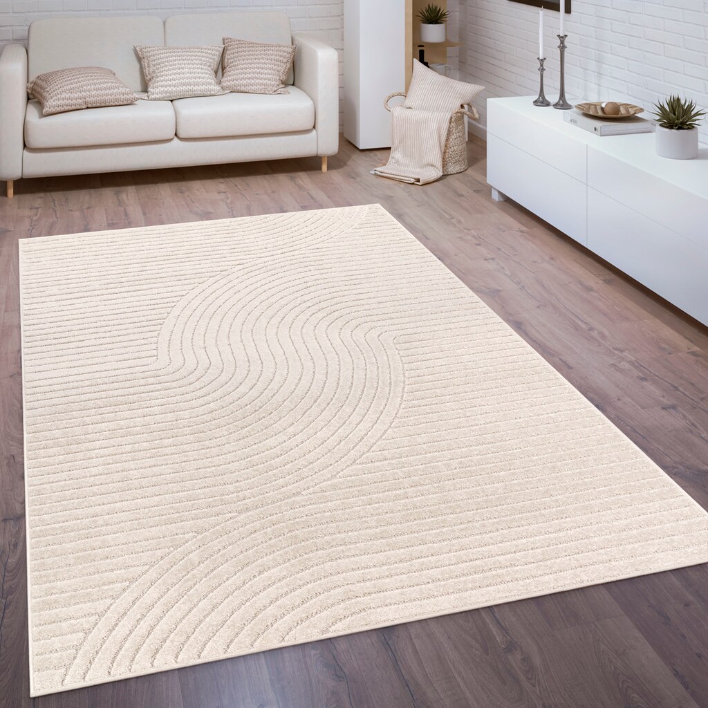 Paco Home Teppich »Cotton 233«, rechteckig