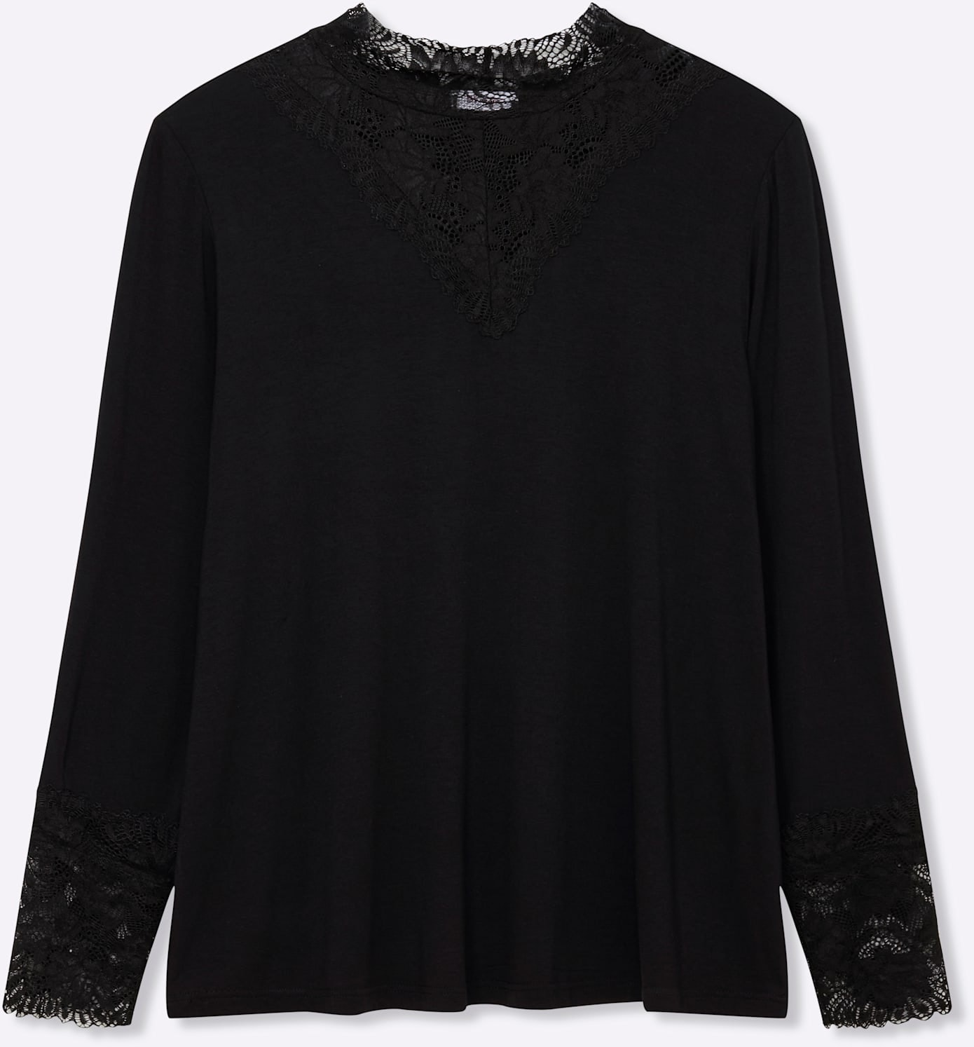 sheego by Joe Browns Stehkragenshirt »Shirt« 1 Stk.