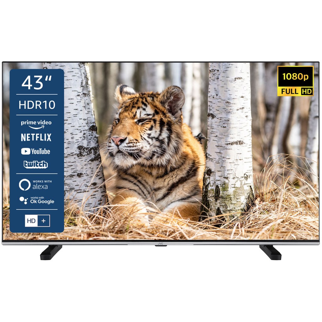 JVC LED-Fernseher »LT-43VFE5155«, 108 cm/43 Zoll, Full HD, Smart-TV