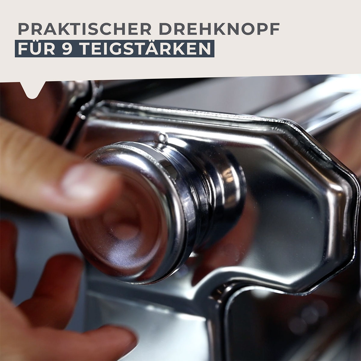 FACKELMANN Nudelmaschine »#easyprepare, Maschine für leckere Pasta« Aufsätze für Lasagneblätter, Tagliatelle & Spaghetti