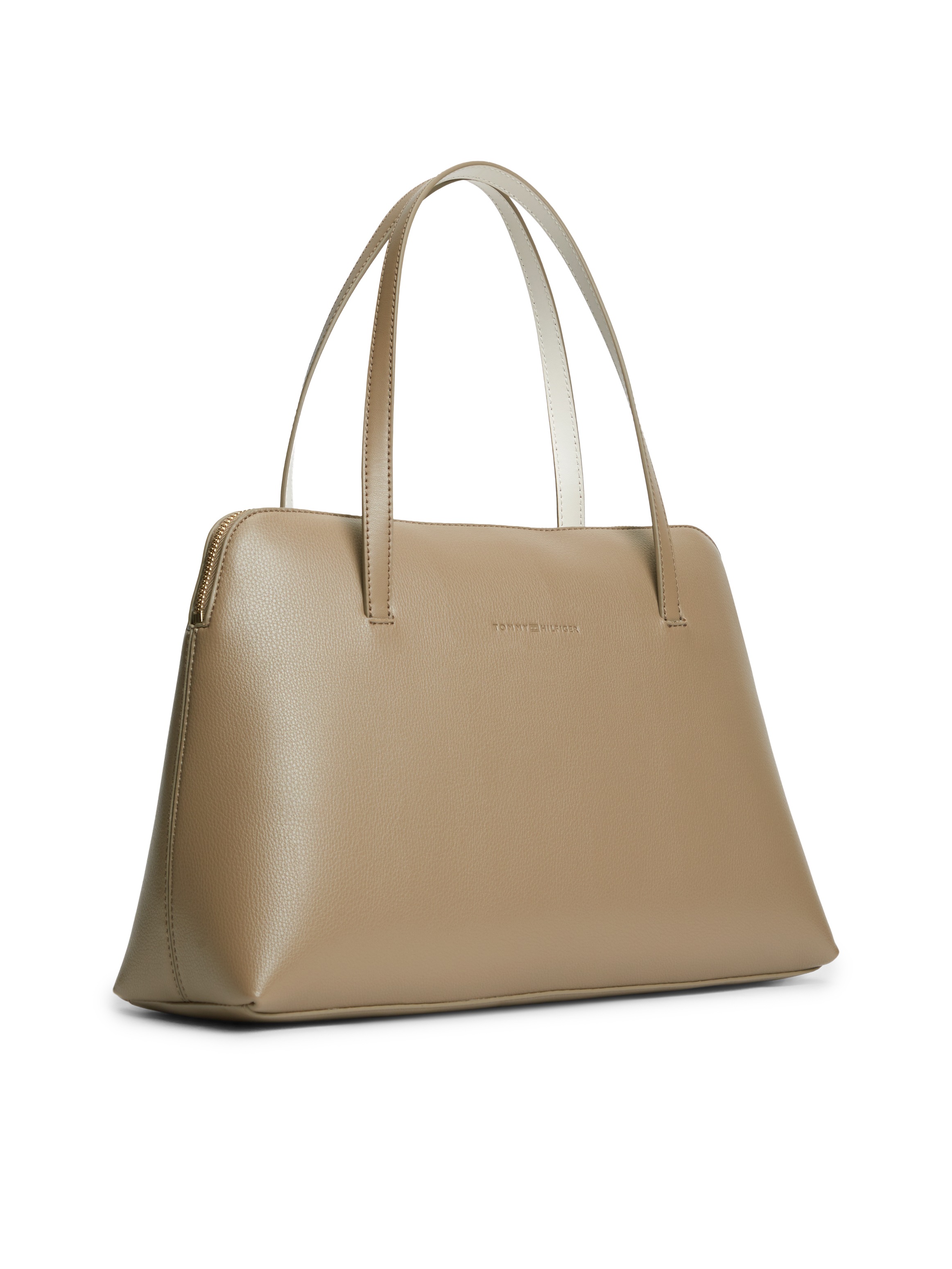 Tommy Hilfiger Handtasche »TH BUCKLE TOTE« Damen Schultertasche, mit Zierschnalle und TH-Schmuckelement