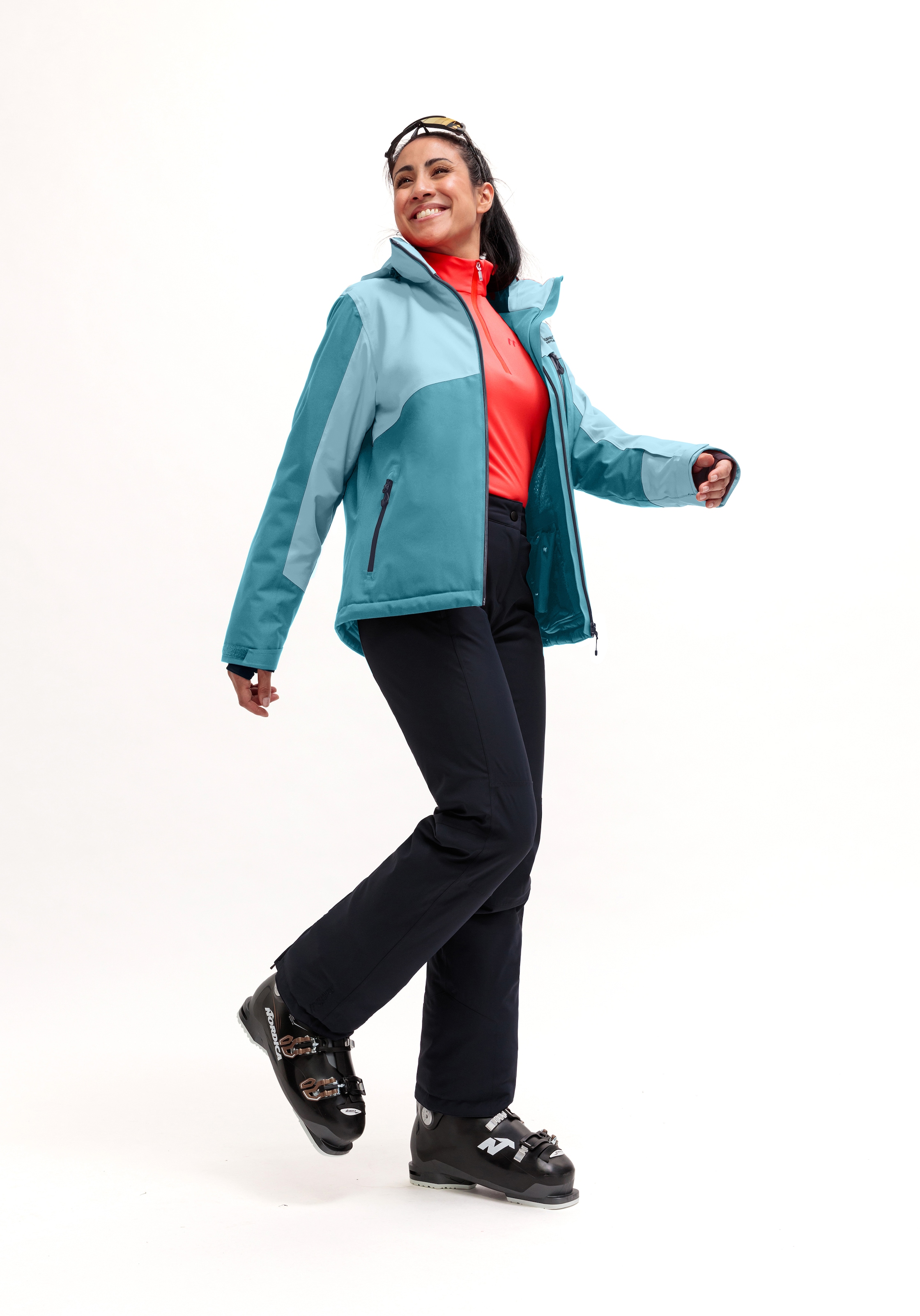 Maier Sports Skijacke »Glacierguard W« Damen Winterjacke wattiert u. wasserdicht