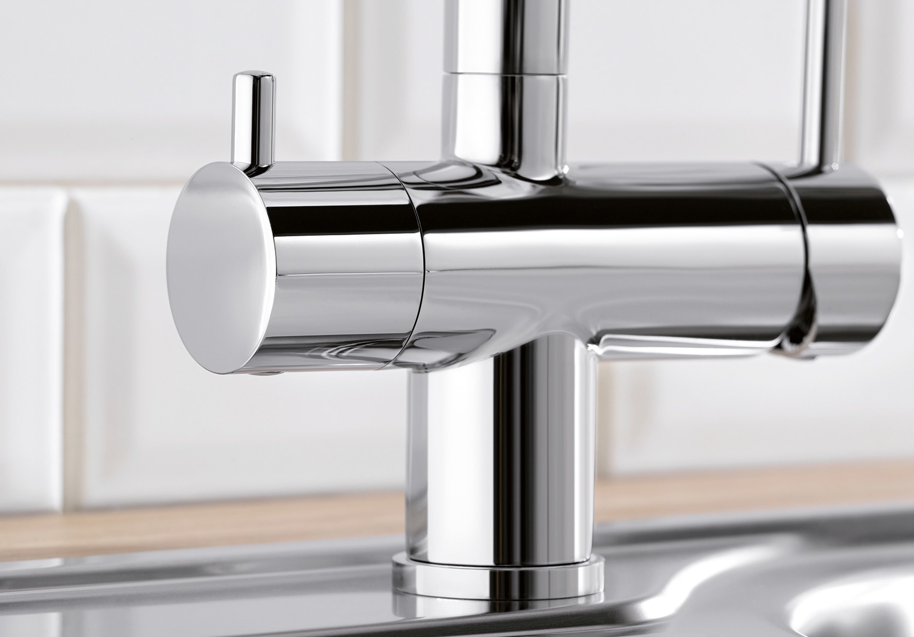 Blanco Küchenarmatur »FONTAS II« 3-in-1-Armatur für Kalt- und Warmwasser sowie für gefiltertes Wasser