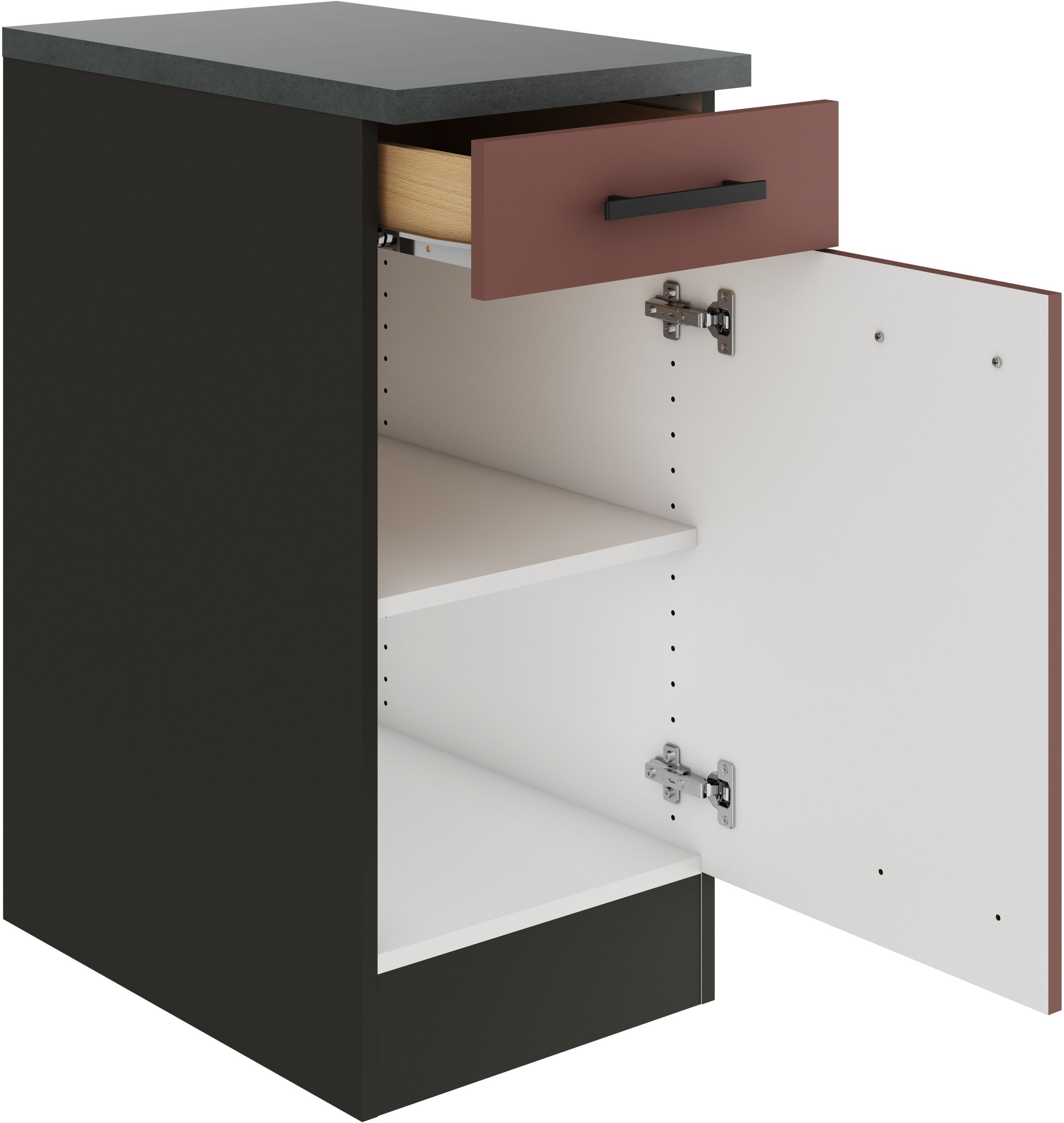 OPTIFIT Unterschrank »Palma«, Breite 40 cm, mit 1 Tür und 1 Schubkasten