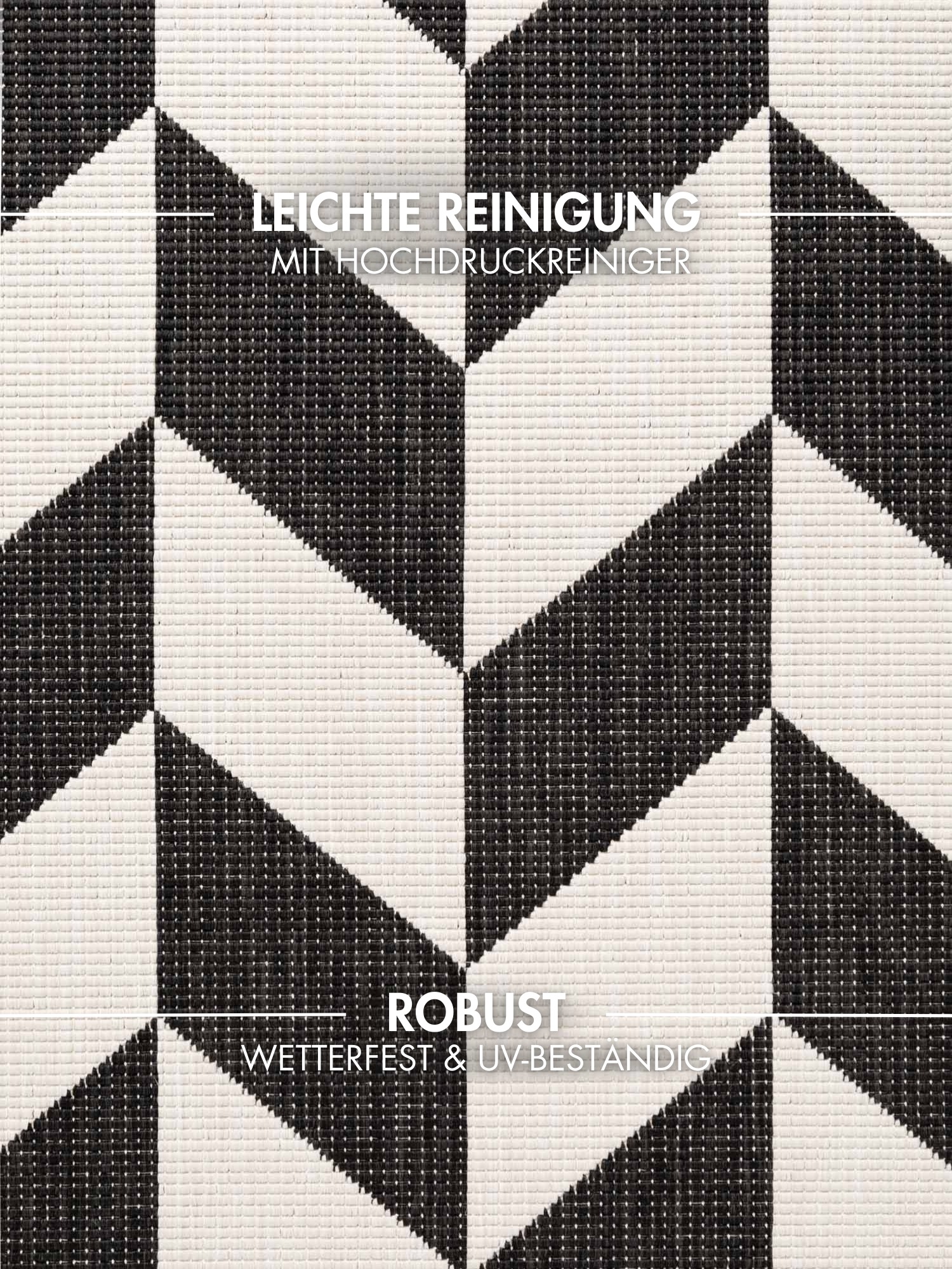 Ted Baker Teppich »Terrick , Wendeteppich« rechteckig 8 mm Höhe Designteppich, Wetterfest, Pflegeleicht, Modern, Wohnzimmer, Terrasse