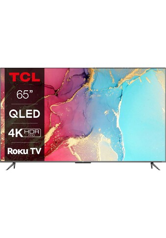 TCL QLED-Fernseher »65RC630X1«, 164 cm/65 Zoll, 4K Ultra HD, Smart-TV, Roku TV, HDR... kaufen