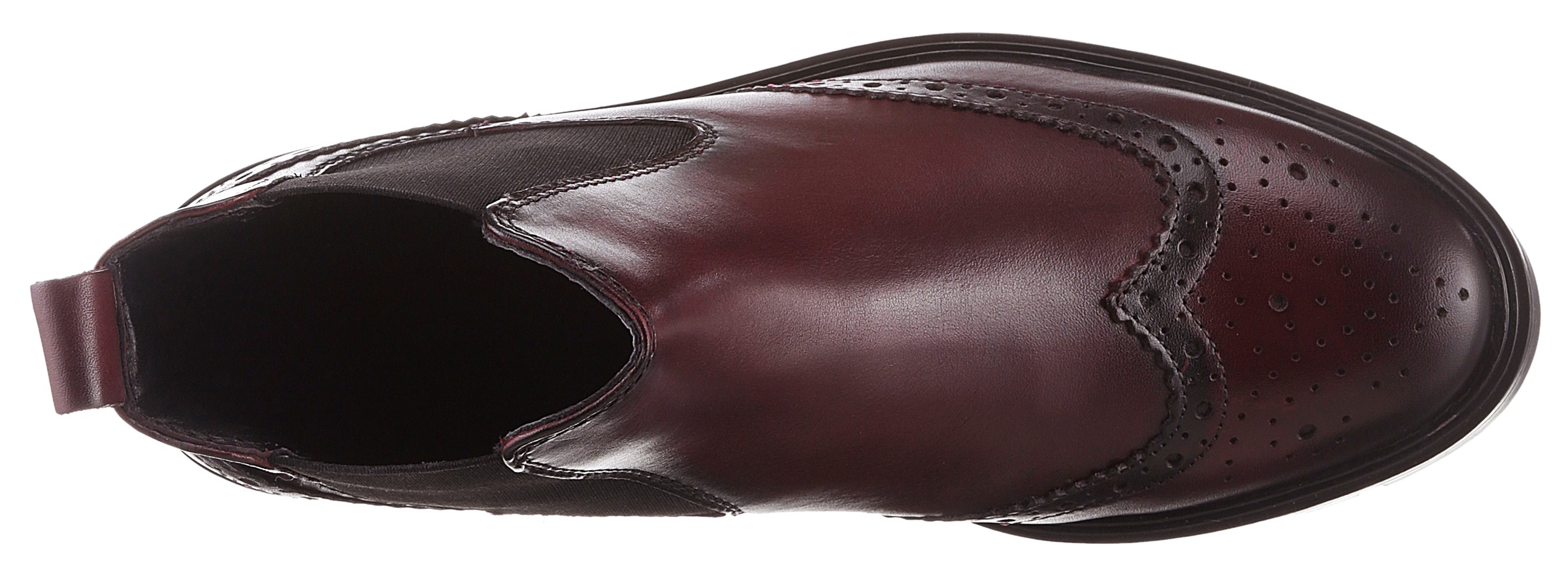 Ara Chelseaboots »TULSA«, Stiefelette, Schlupfboots mit Lyralochung, G-Weite (weit)
