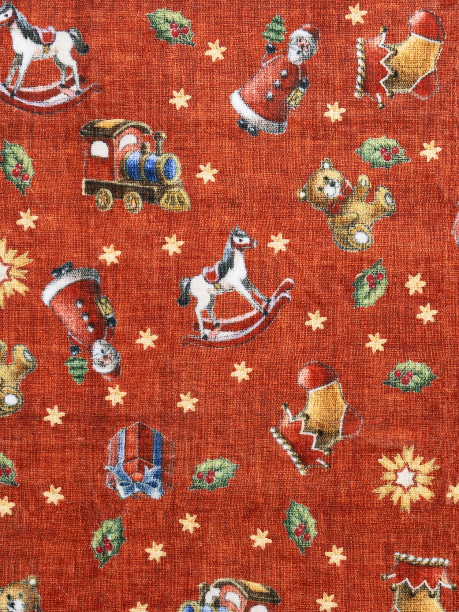 Villeroy & Boch Teppich »Toy's Delight Nostalgic Noel« rechteckig 3 mm Höhe Weihnachten, Toys Delight, Wohnzimmer, Waschbar, Baumrock, Christmas